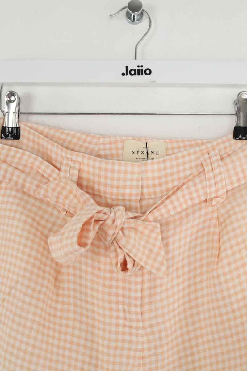 Cotton mini shorts SEZANE - Seconde main Pink