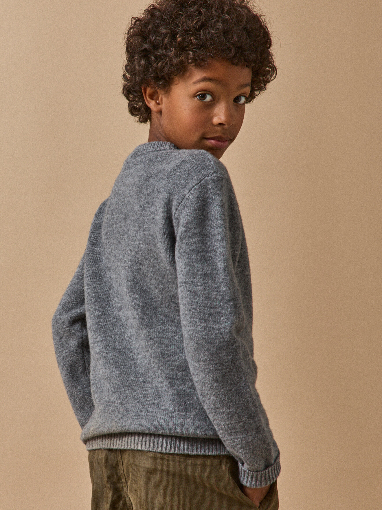 Merino wool sweater CYRILLUS Grey