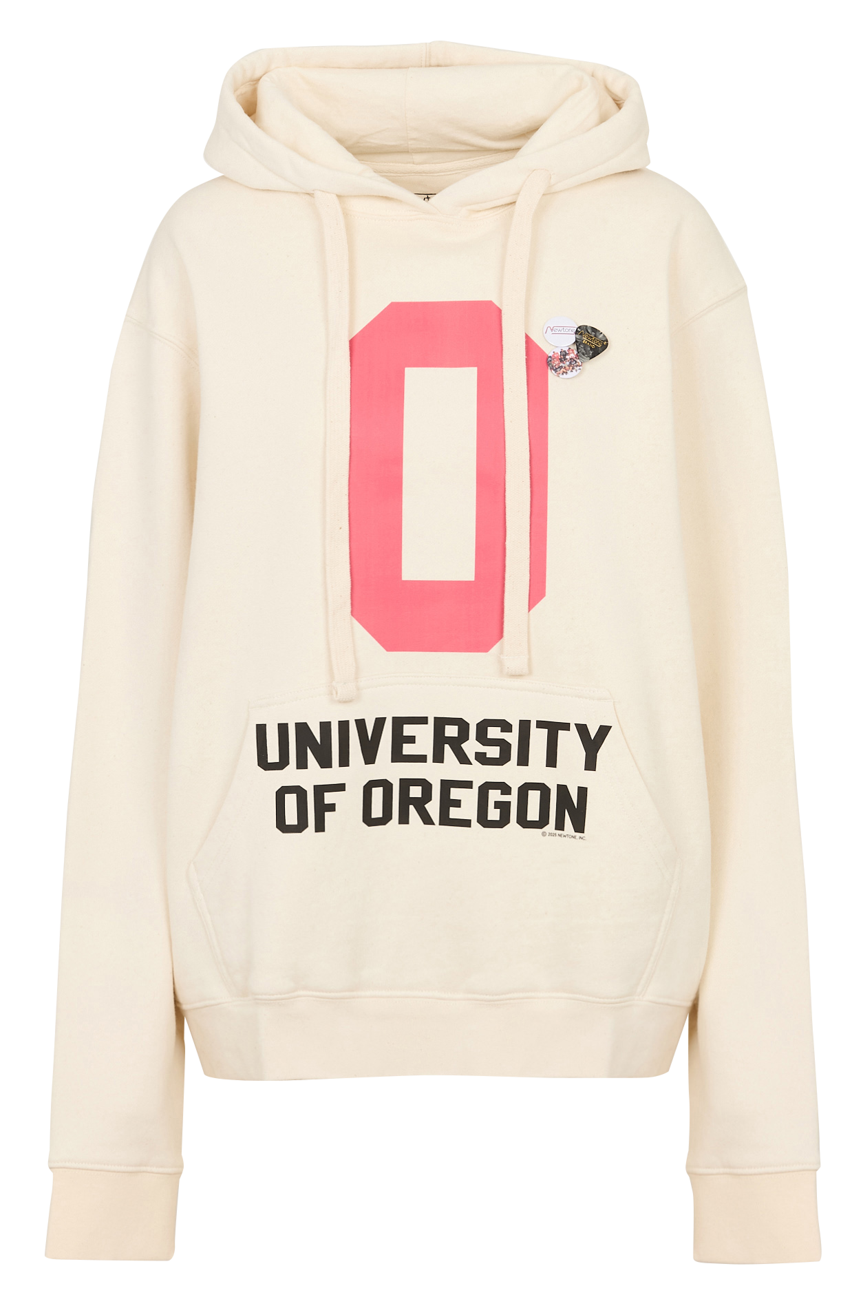 Sweat à capuche oversize en coton mélangé NEWTONE Beige