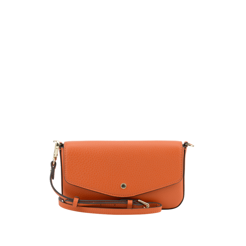 Club | Orange clutch bag POURCHET Orange