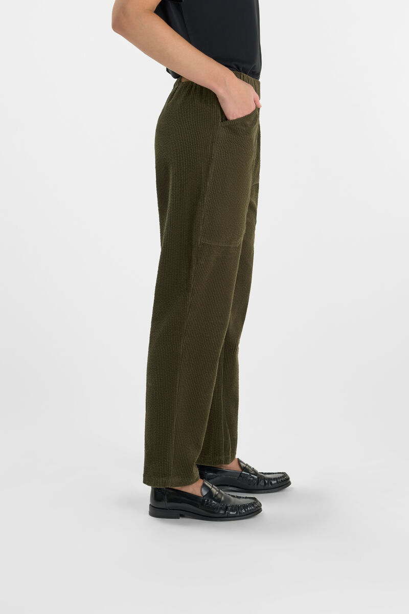Straight pants LE TEMPS DES CERISES Khaki