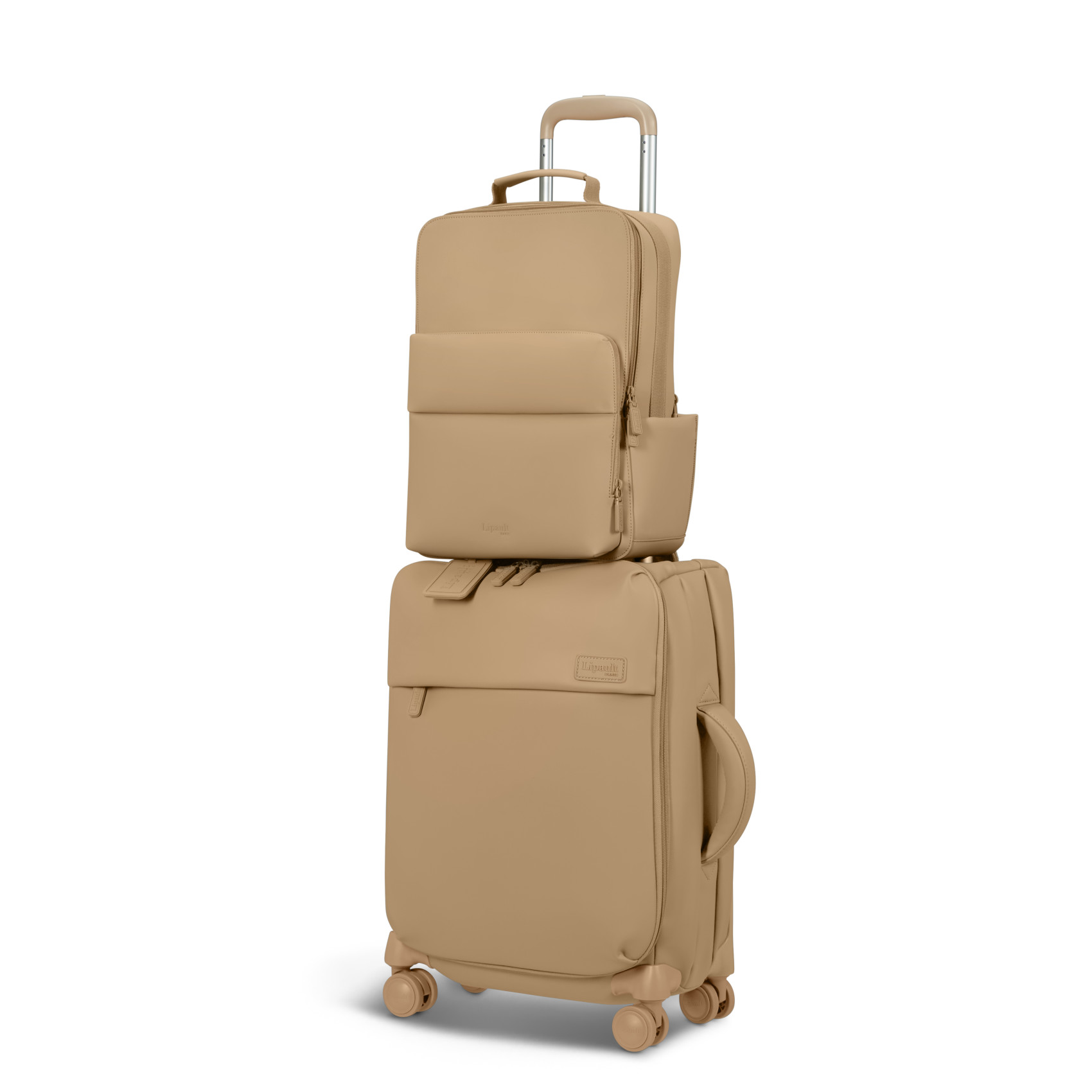 Lost in Berlin backpack size S Lifetrotter LIPAULT Beige