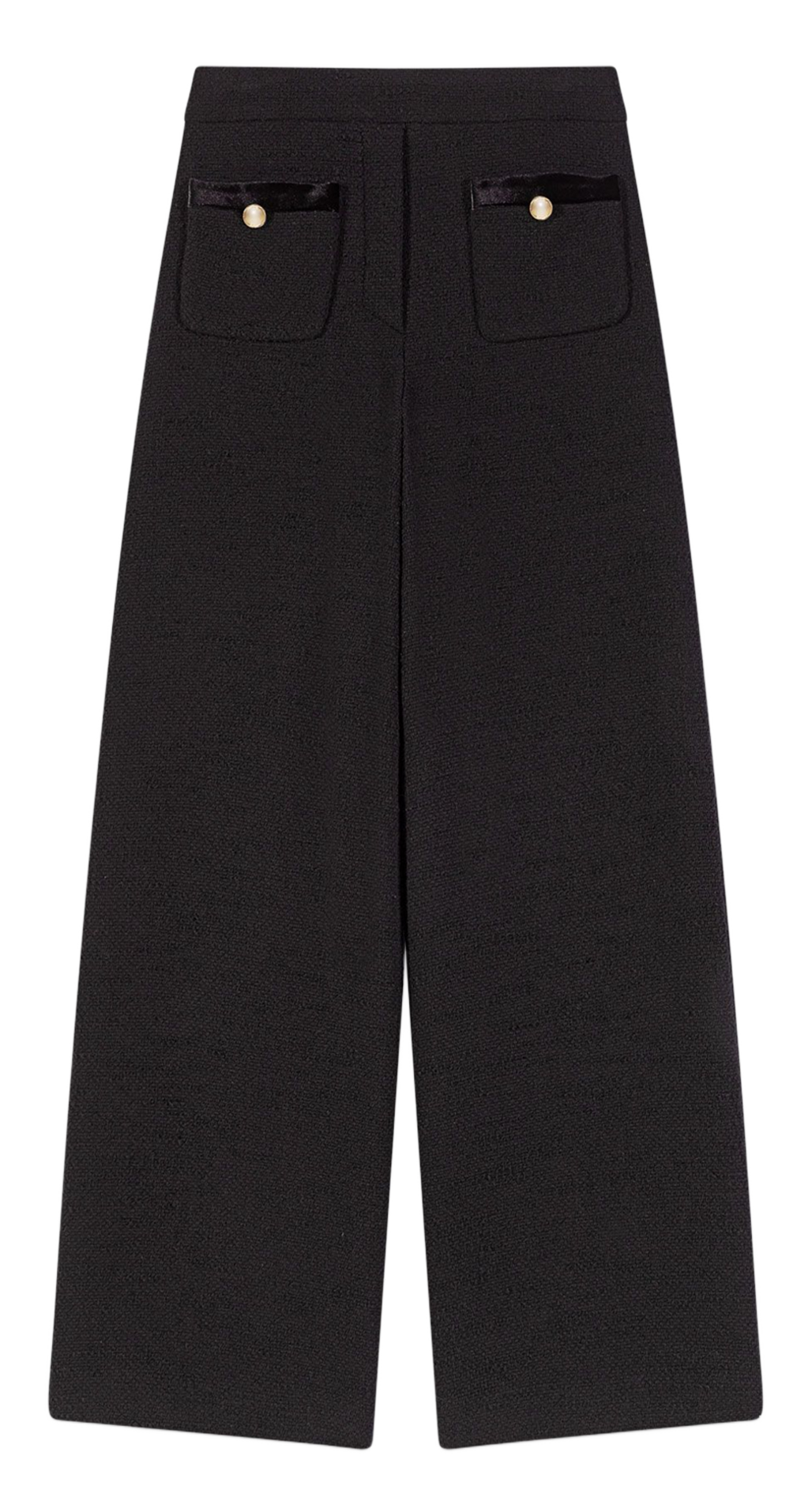 Pantalon large MAJE Noir