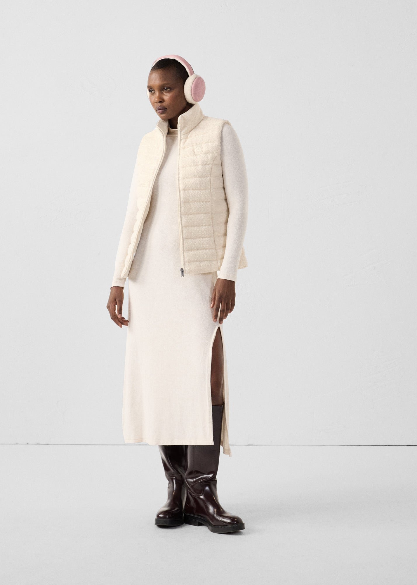 Fuzzy ear muffs JOTT Pink