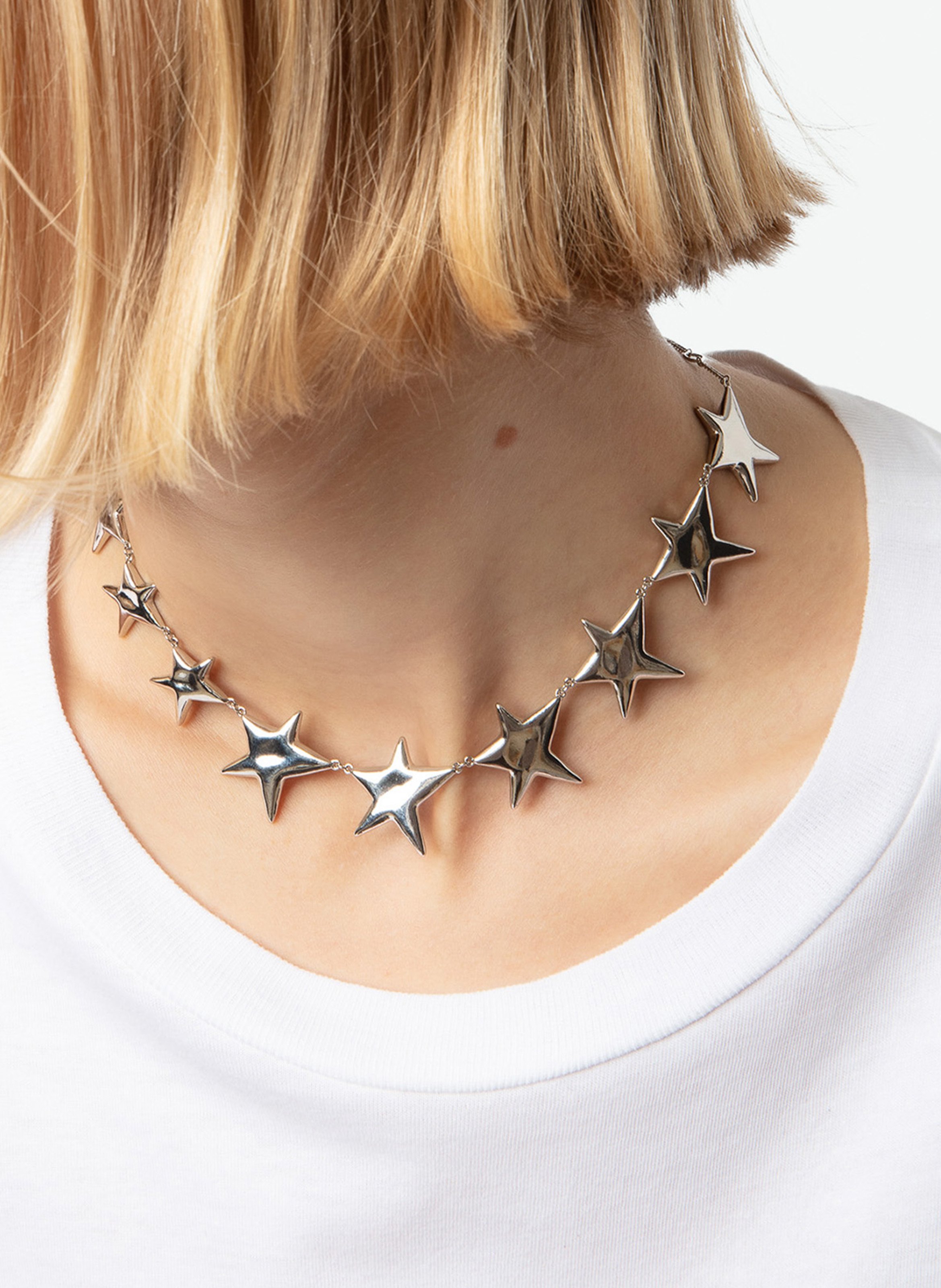 Collier en laiton ZADIG&VOLTAIRE Silver