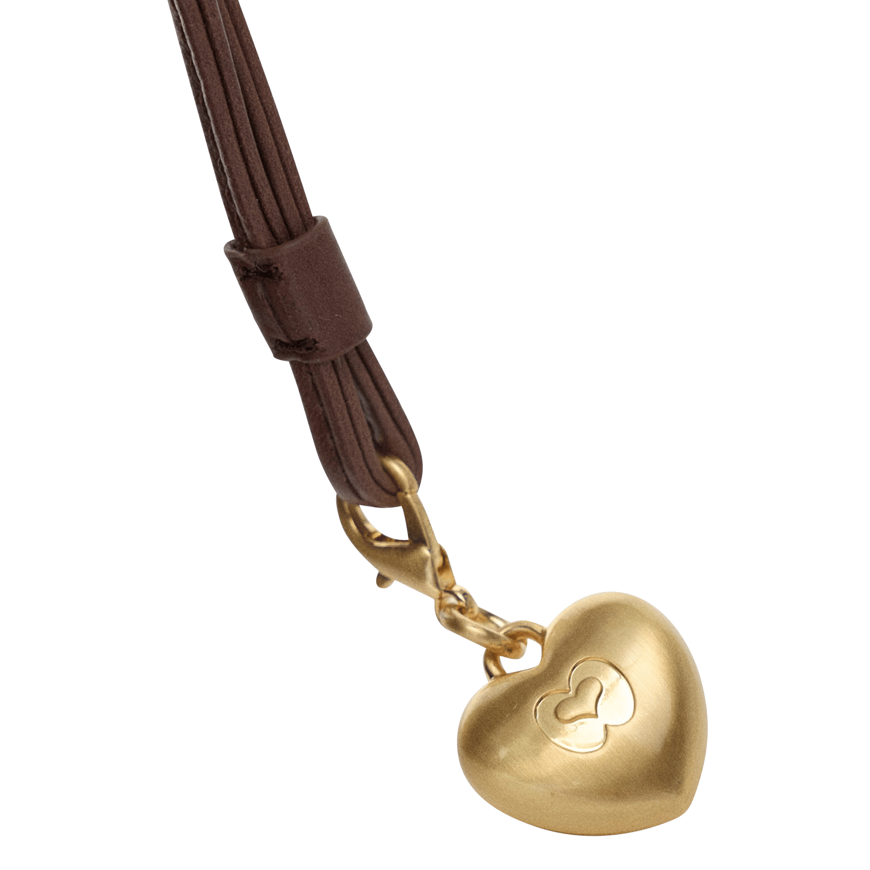 Borsa a mano con tasche in pelle MAJE Marrone