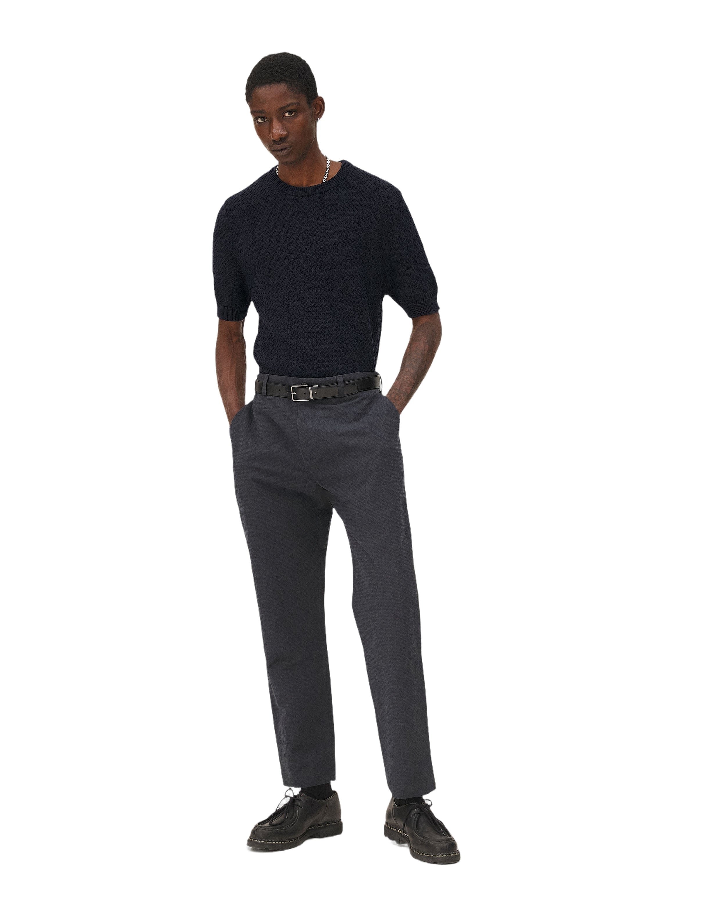 Detroit Dark Blue tapered pants Noyoco Blue