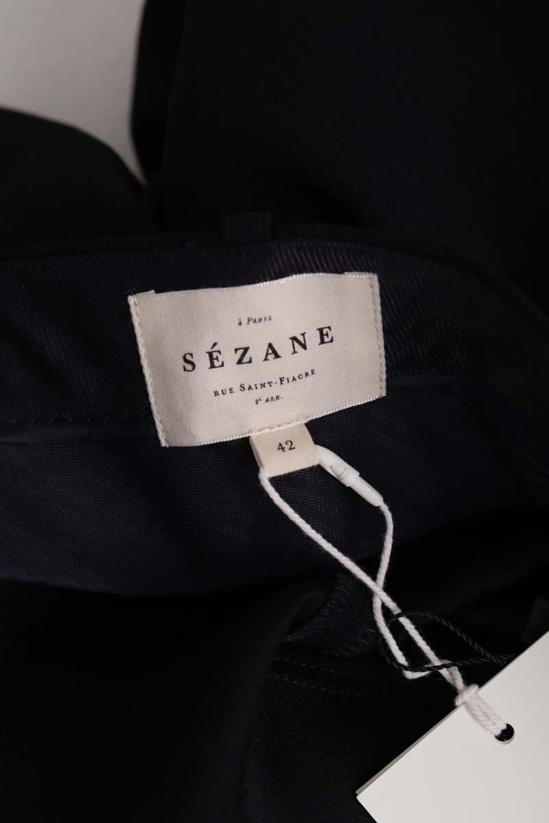 Carrot trousers SEZANE - Seconde main Black