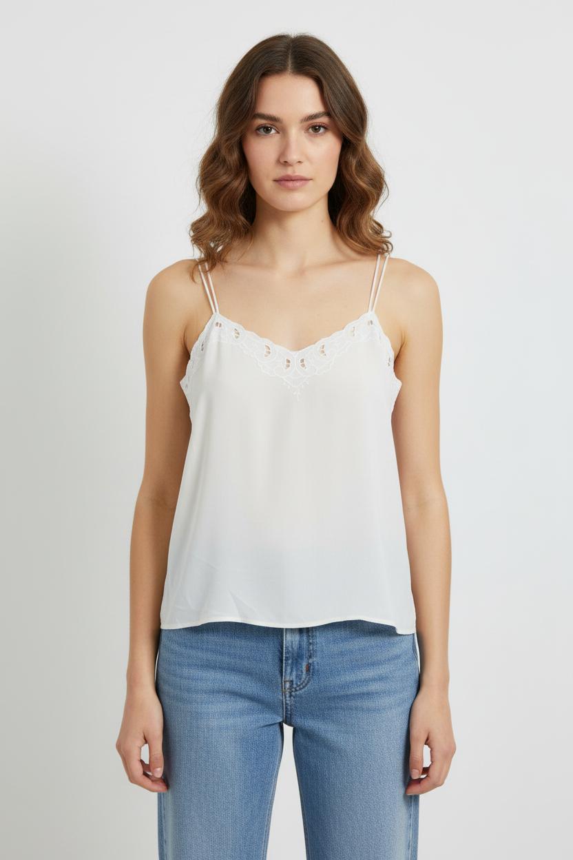 Top & débardeur SEZANE - Seconde main Blanc