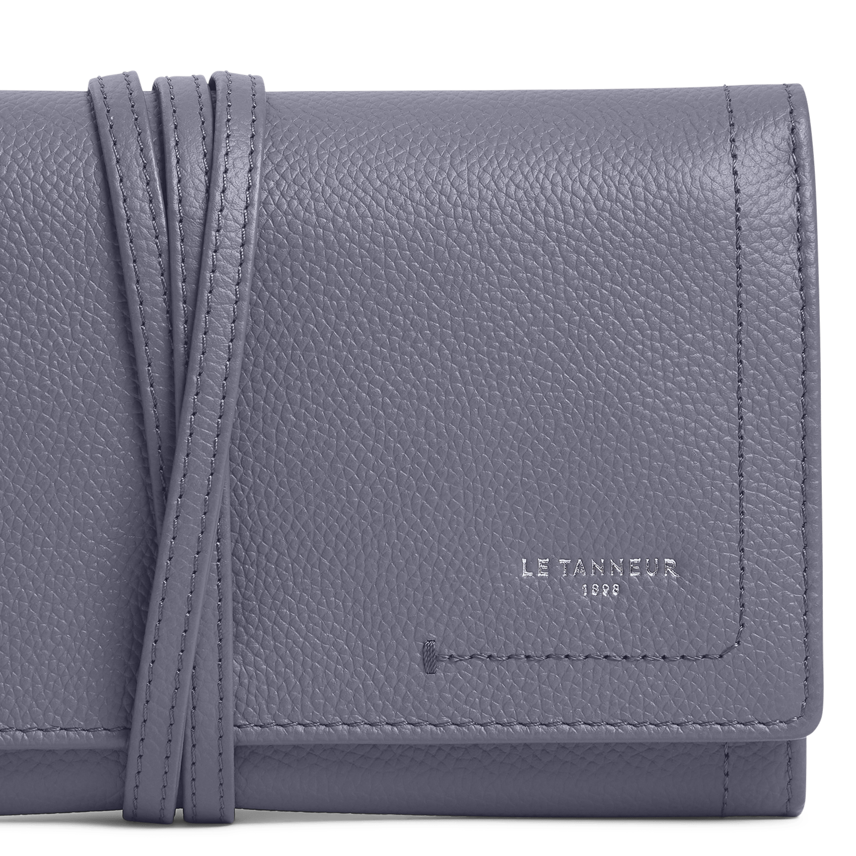 Leather jewelry case LE TANNEUR Blue