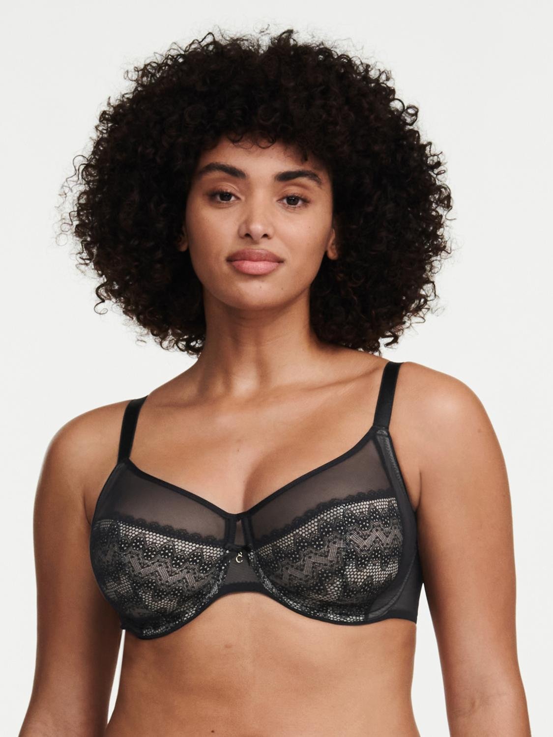 Full-cup bra CHANTELLE Black