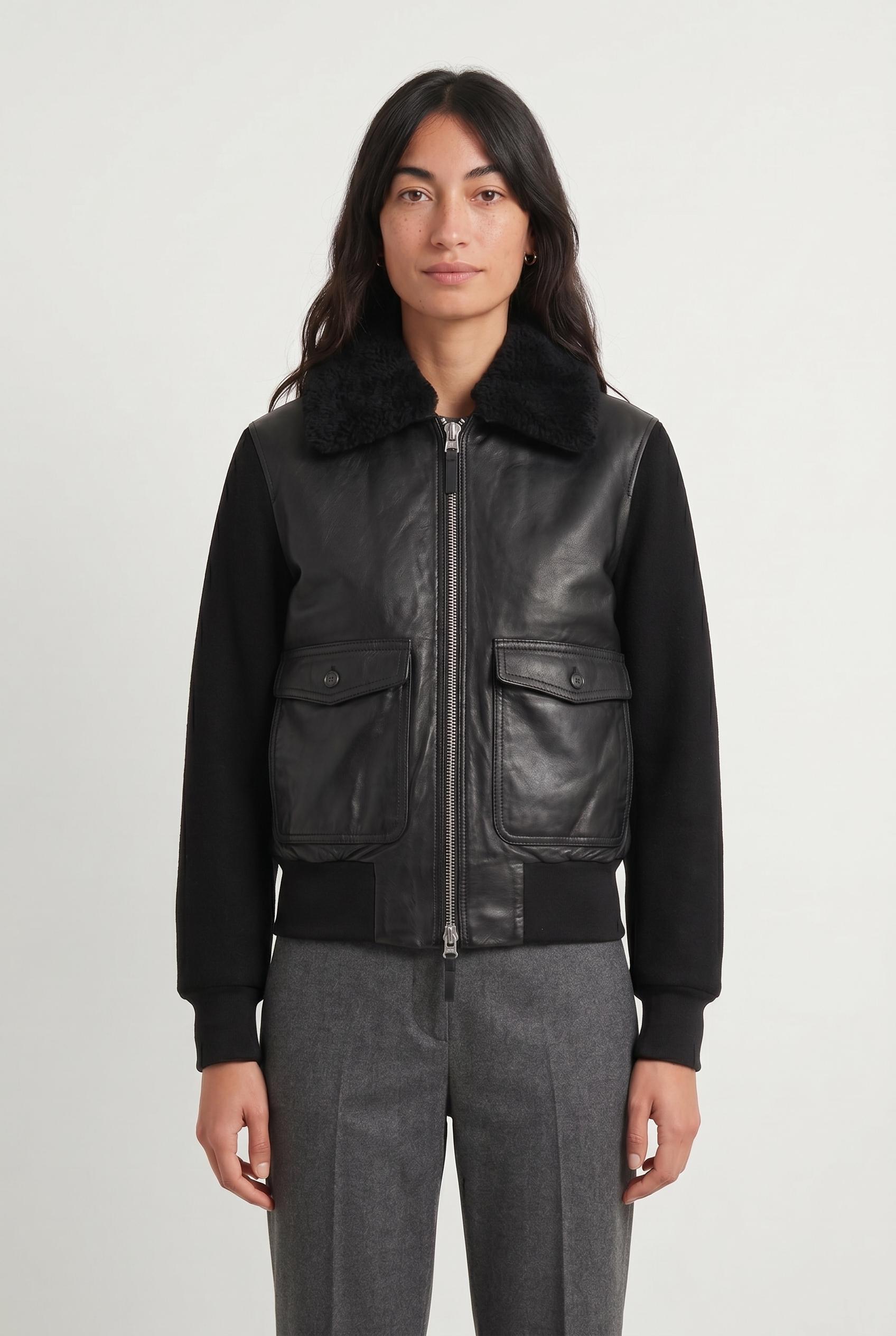 Jacket AMI PARIS - Seconde Main Black