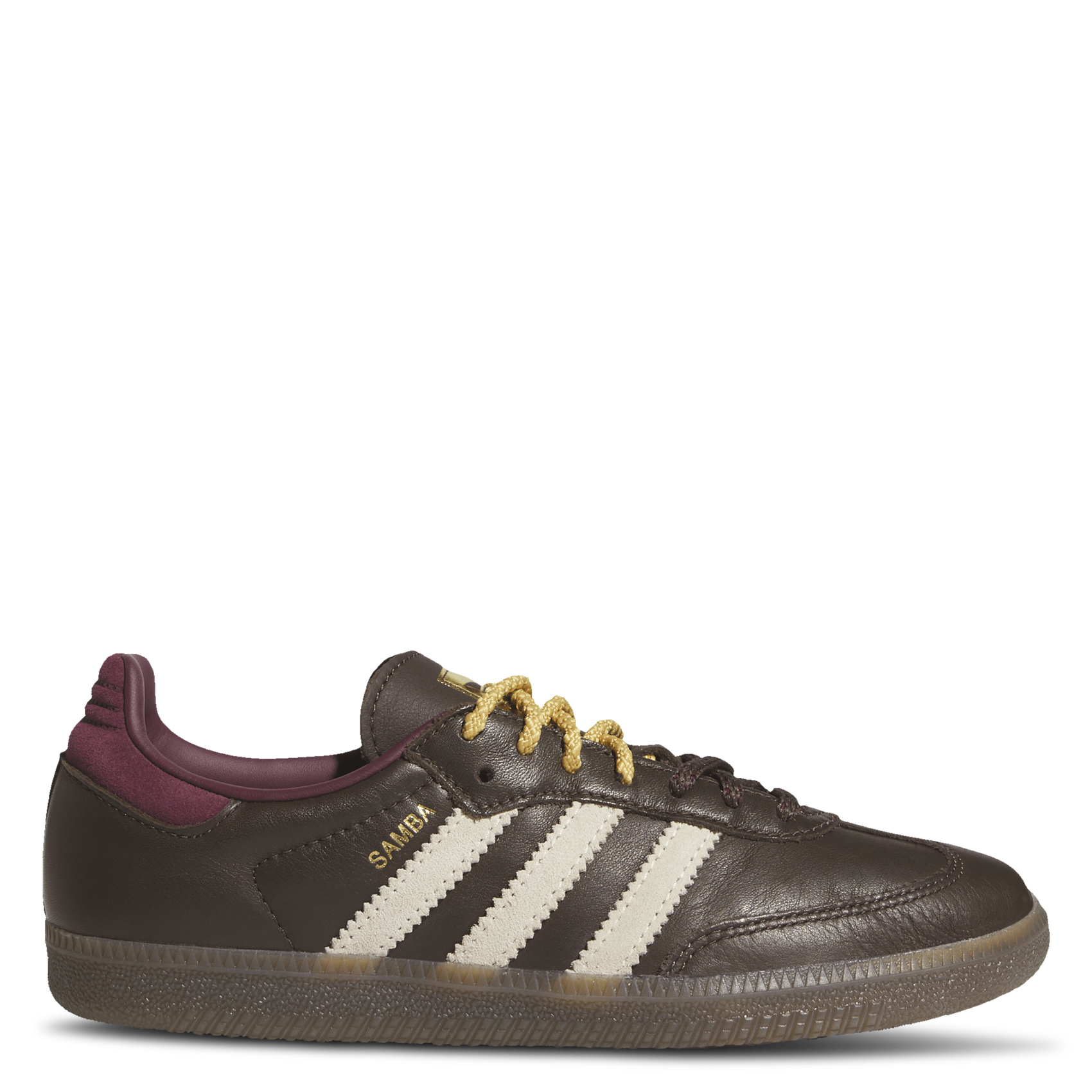 Baskets basses à lacets ADIDAS Marron
