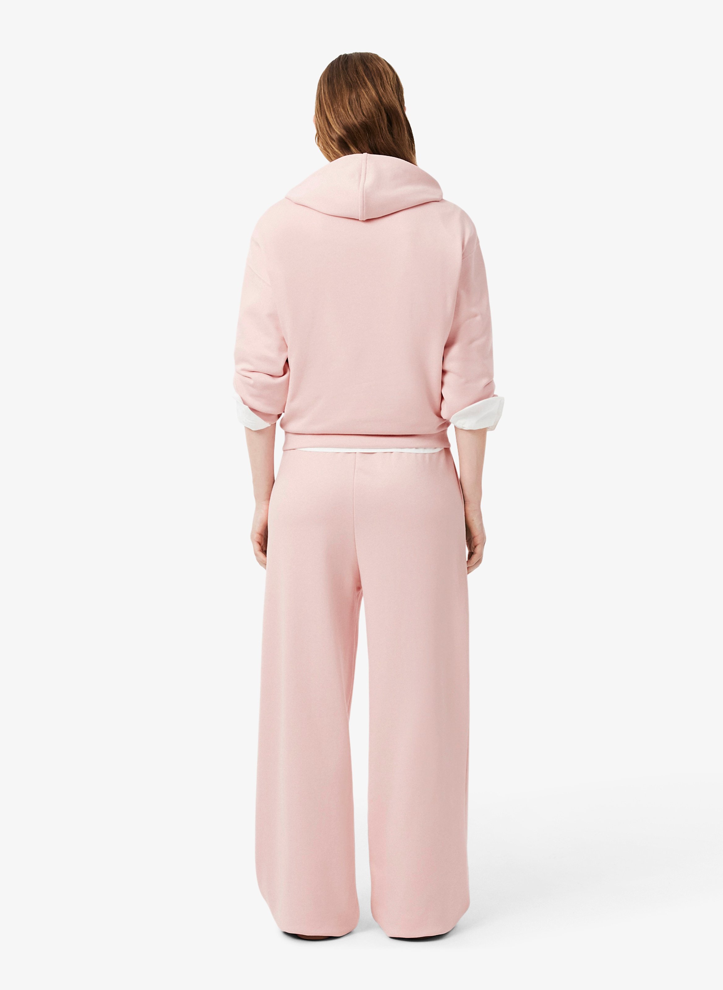Schmal geschnittene Jogginghose aus Baumwollmischung LACOSTE Rosa