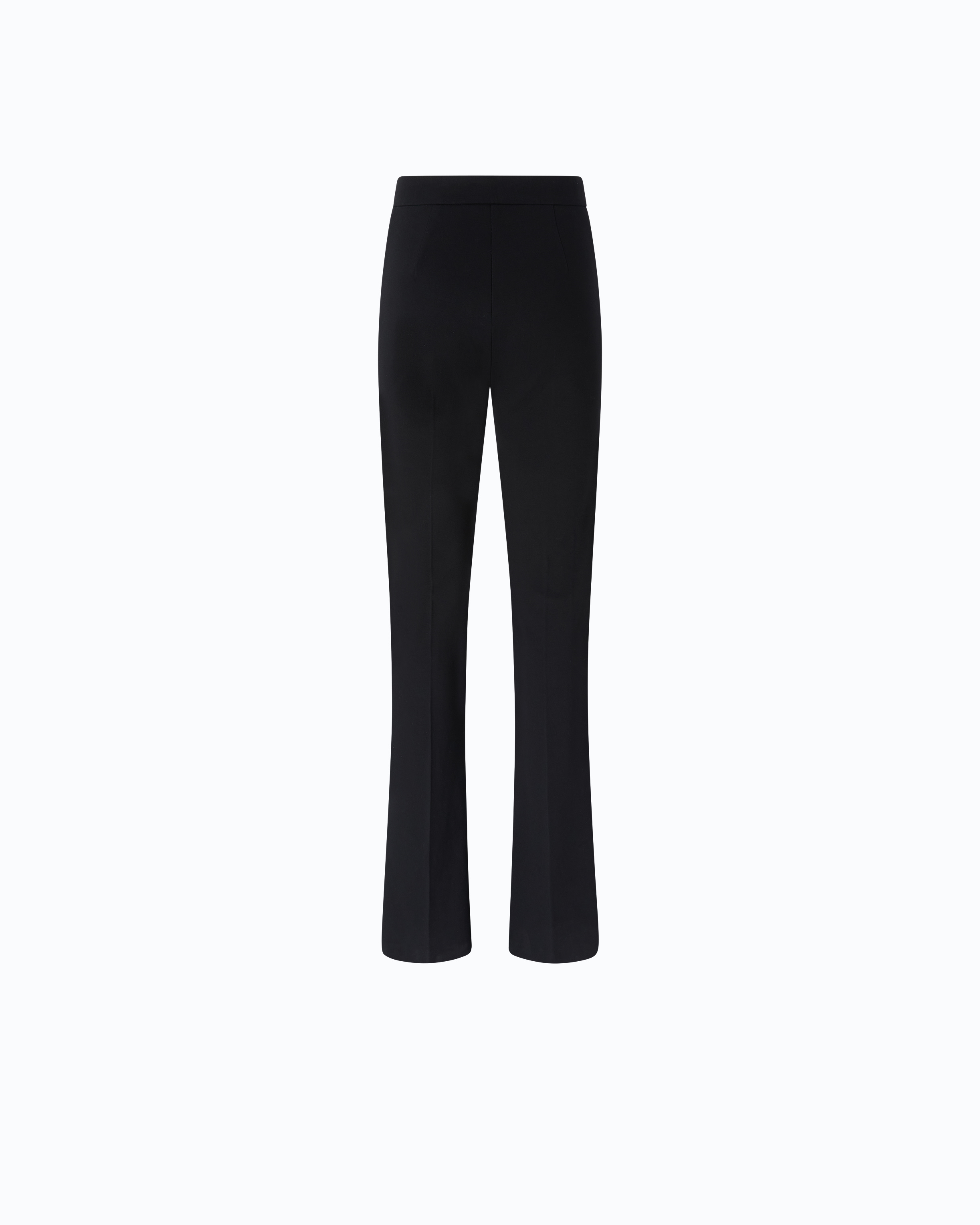 Flared trousers in punto stoffa knit PINKO Black