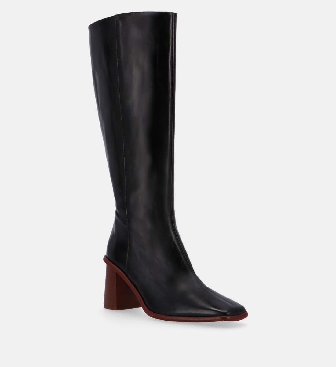 Leather boots ALOHAS Black