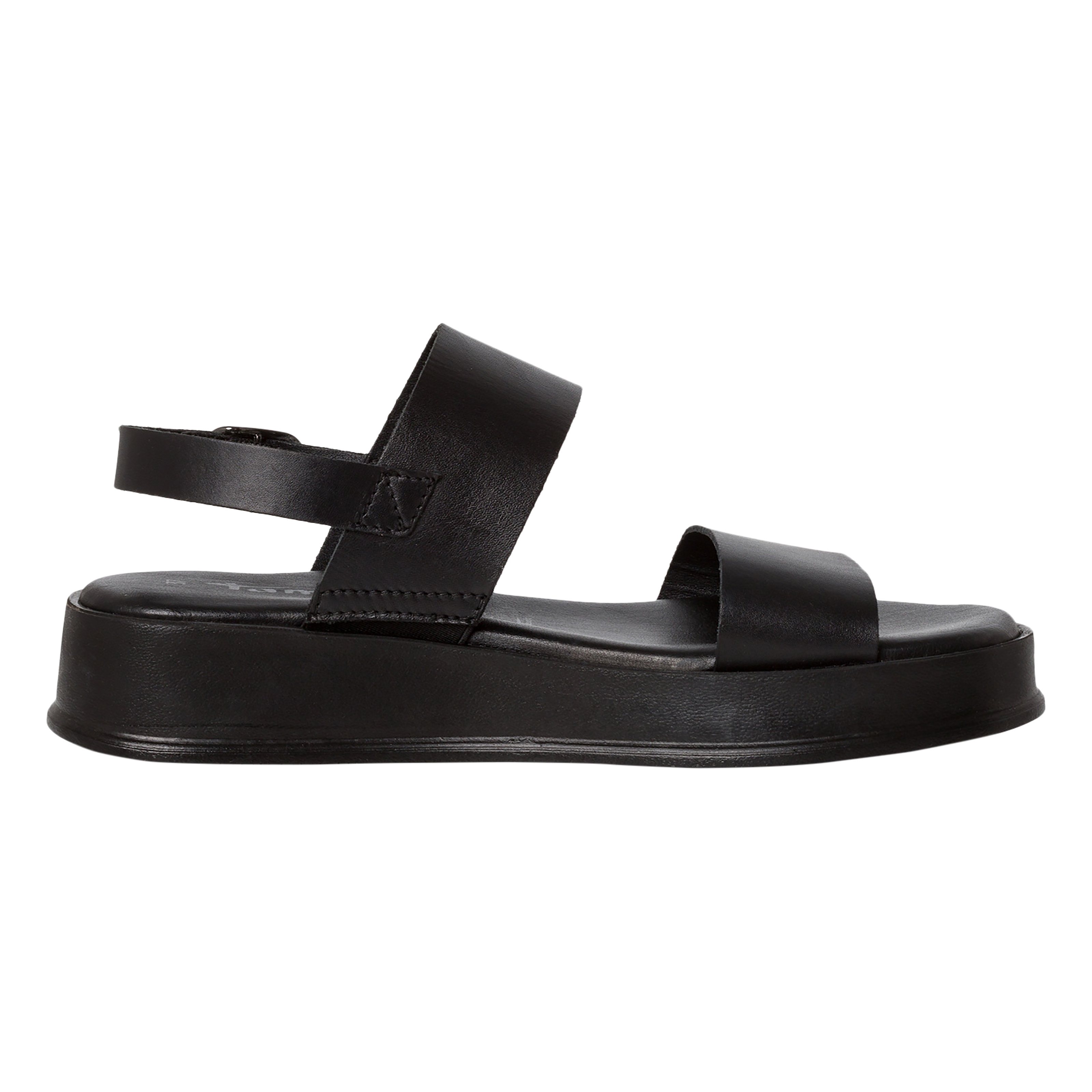 Faux leather sandals TAMARIS Black