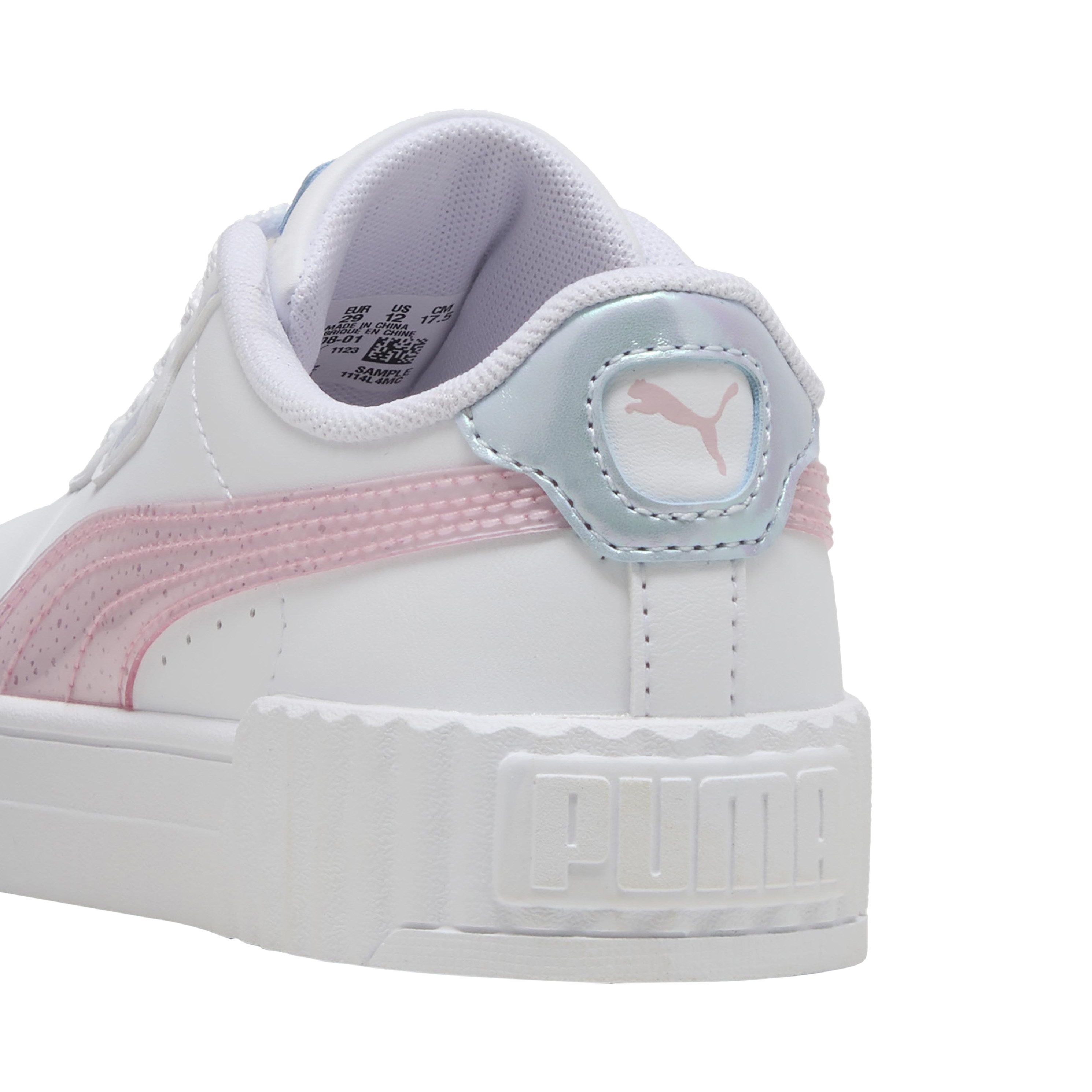 Junior lace-up sneakers Carina 3.0 blurry dreams jr PUMA White