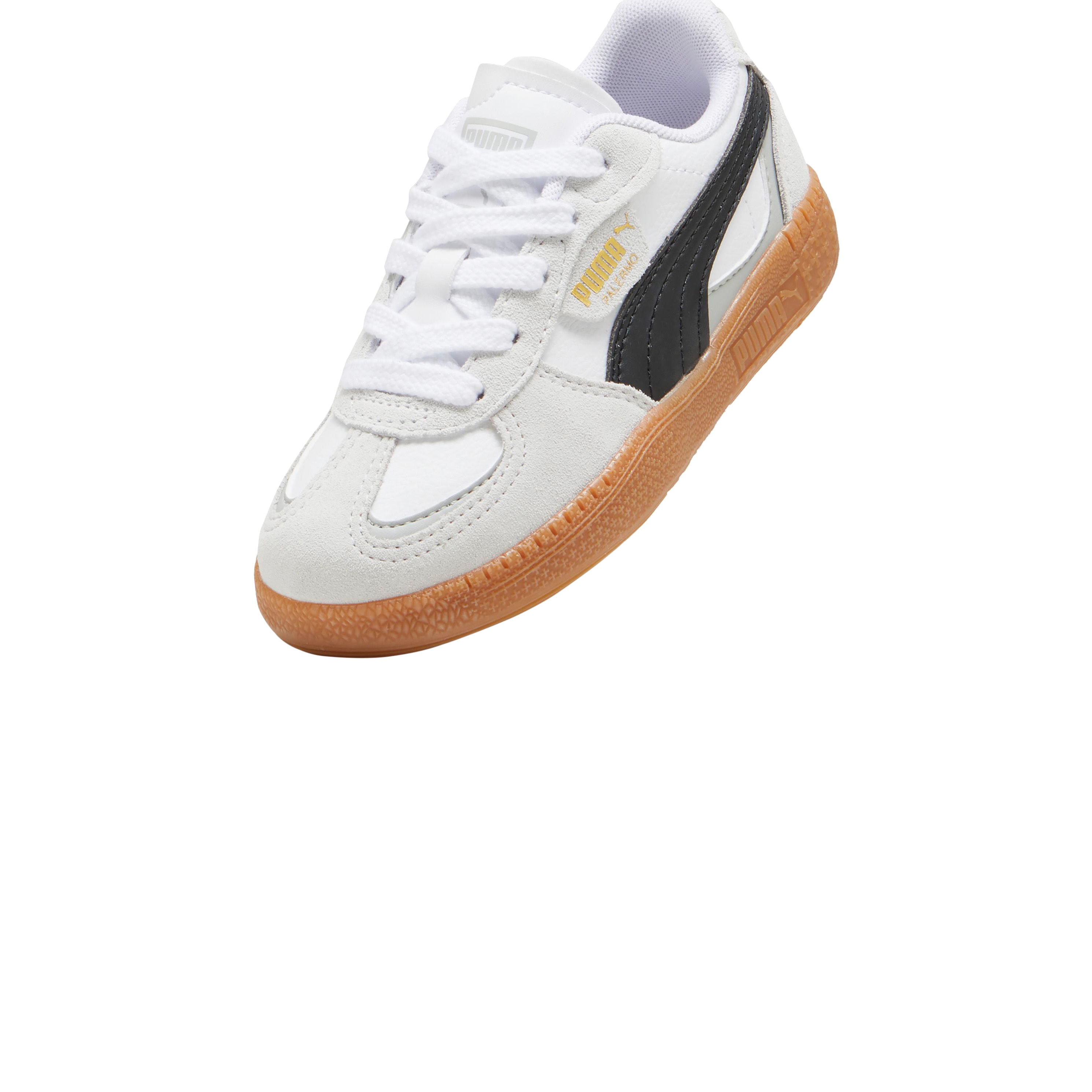 Children's leather sneakers Palermo Moda PS PUMA White