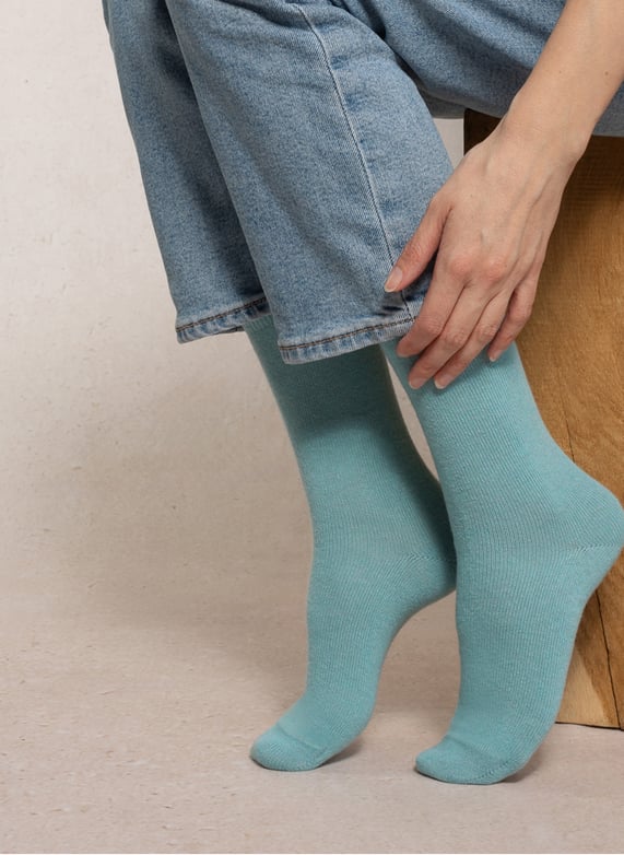 Chaussettes Bleuforet Chaussettes En Soie Pour Femme Chaussettes