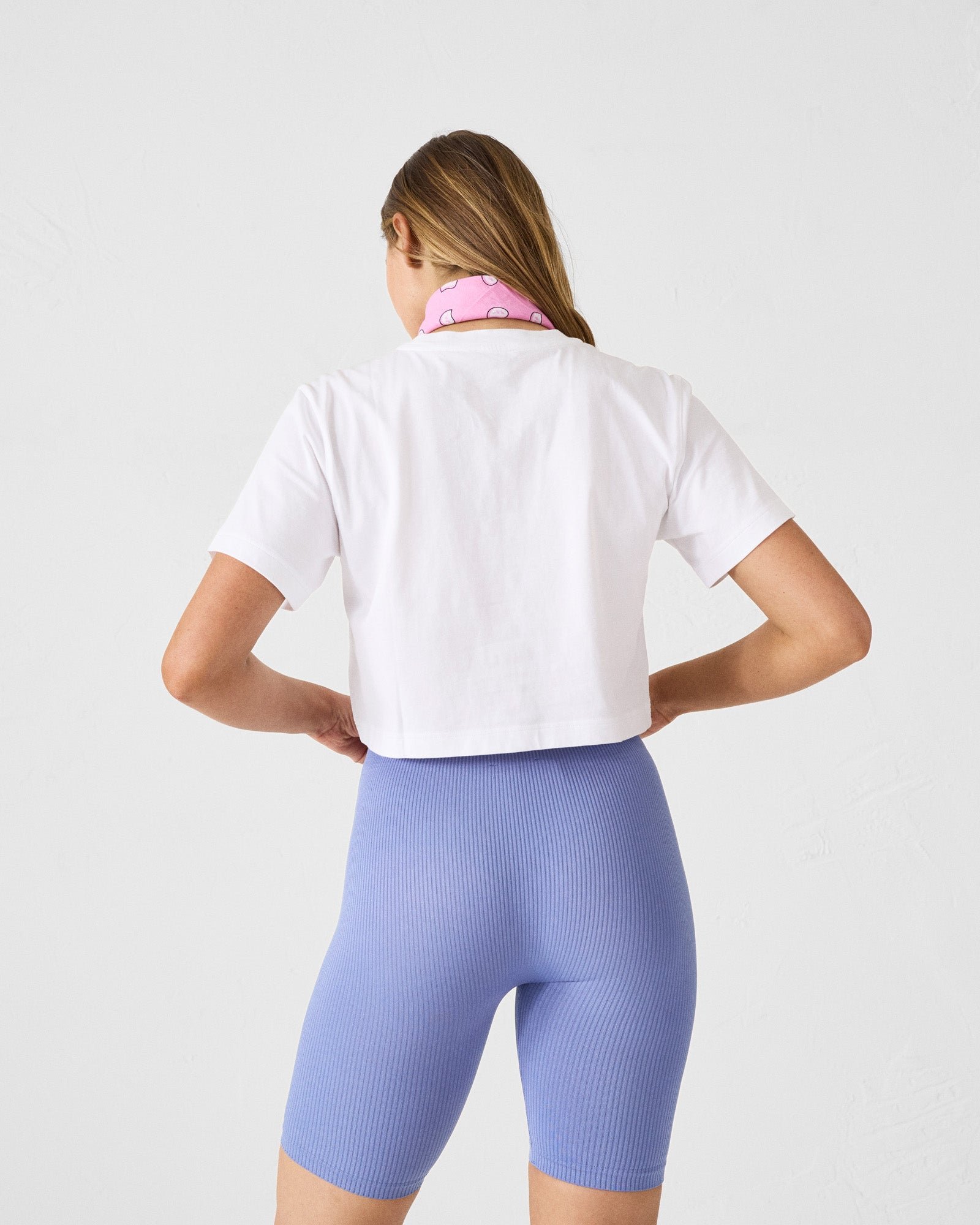 Round neck cotton t-shirt Mazu JOTT White