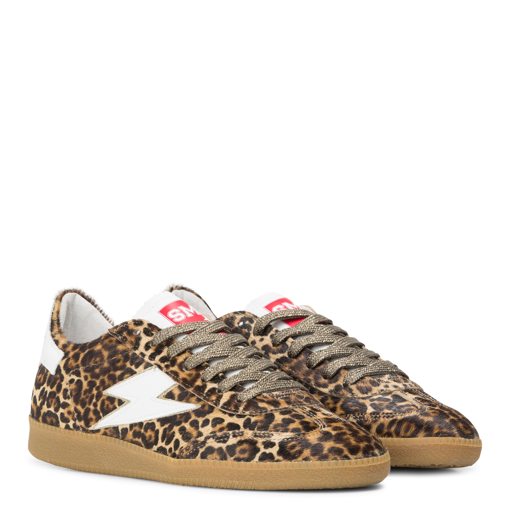 Baskets basses en cuir mélangé SEMERDJIAN - SMR Multicolore