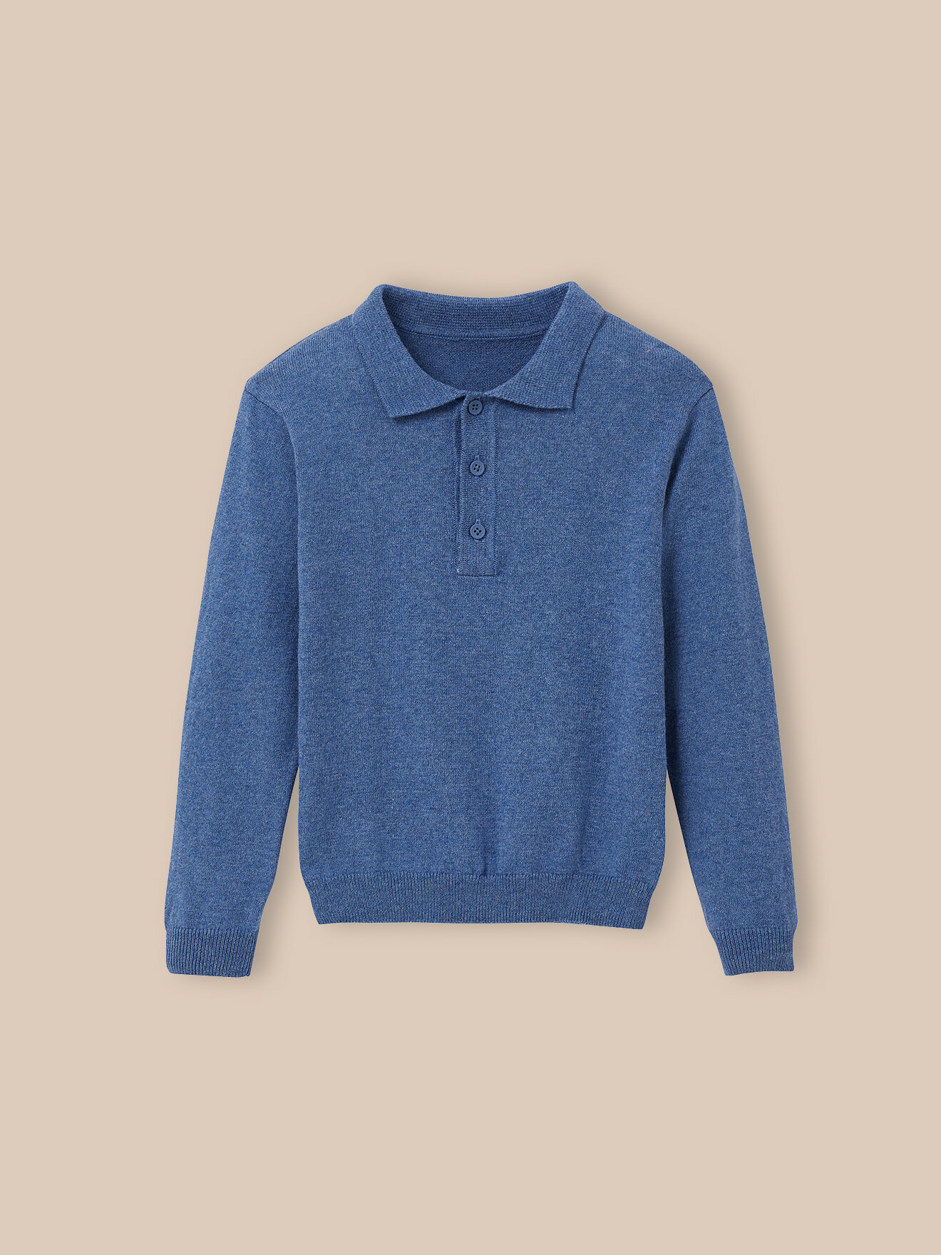 Aly decorative knit scarf CYRILLUS Blue