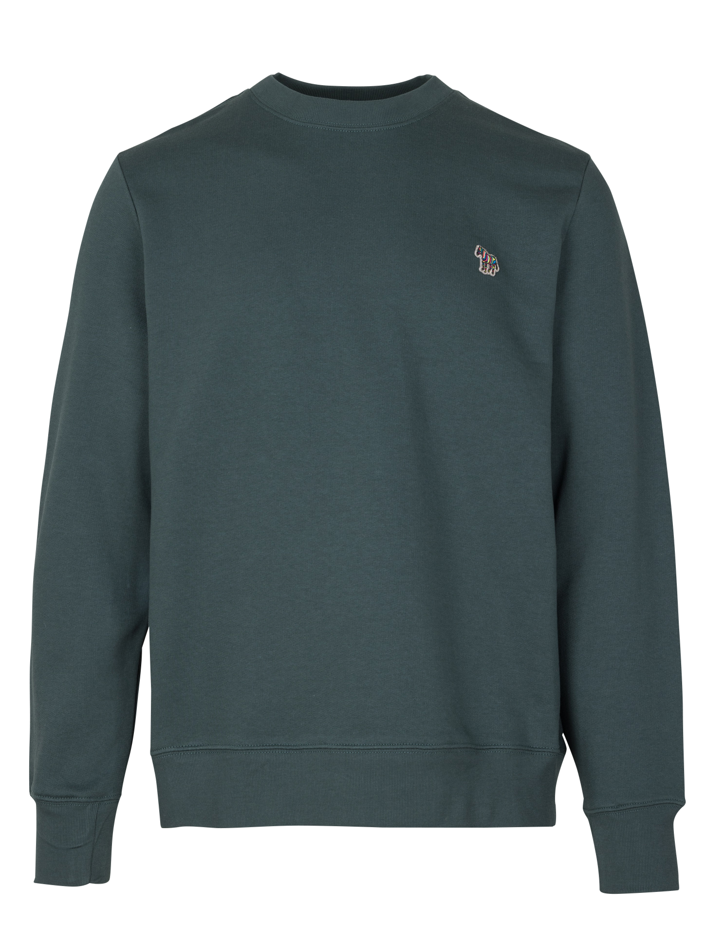 Round-neck organic cotton sweatshirt PAUL SMITH Green