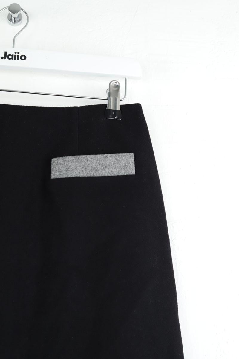 Wool mini skirt PAULE KA - Seconde main Black