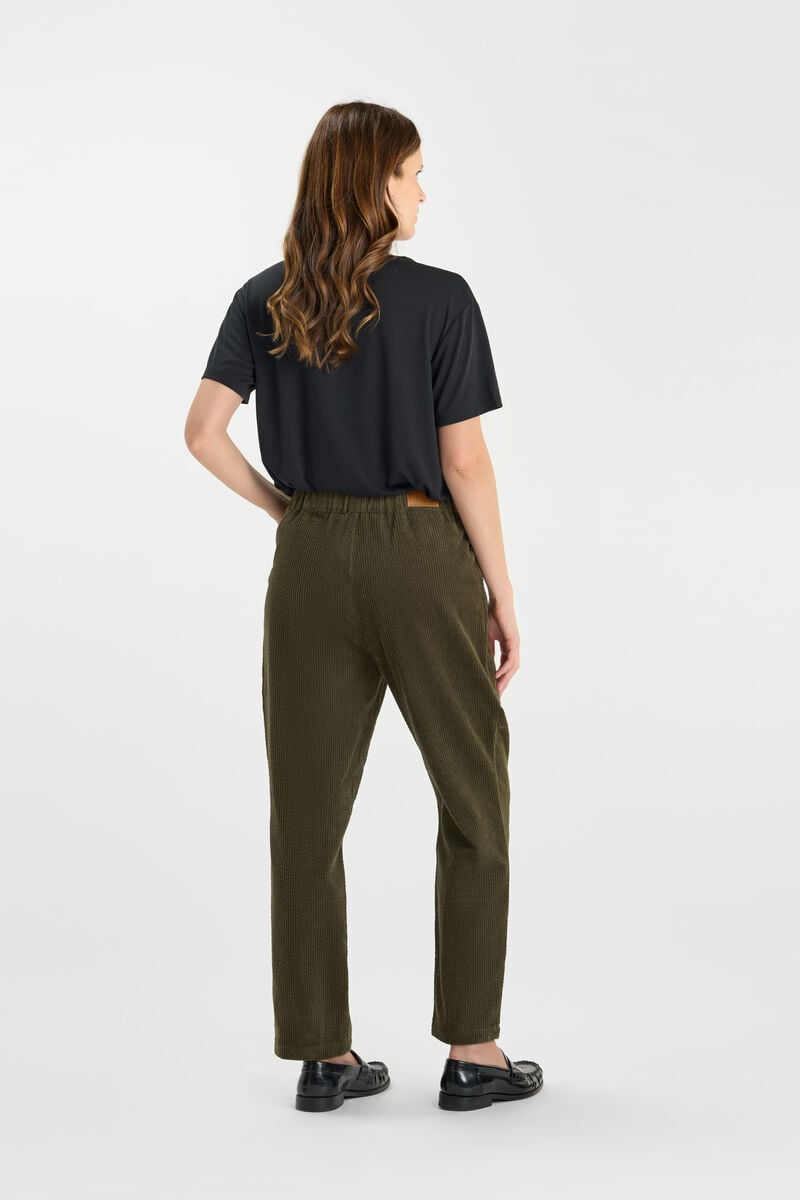 Straight pants LE TEMPS DES CERISES Khaki