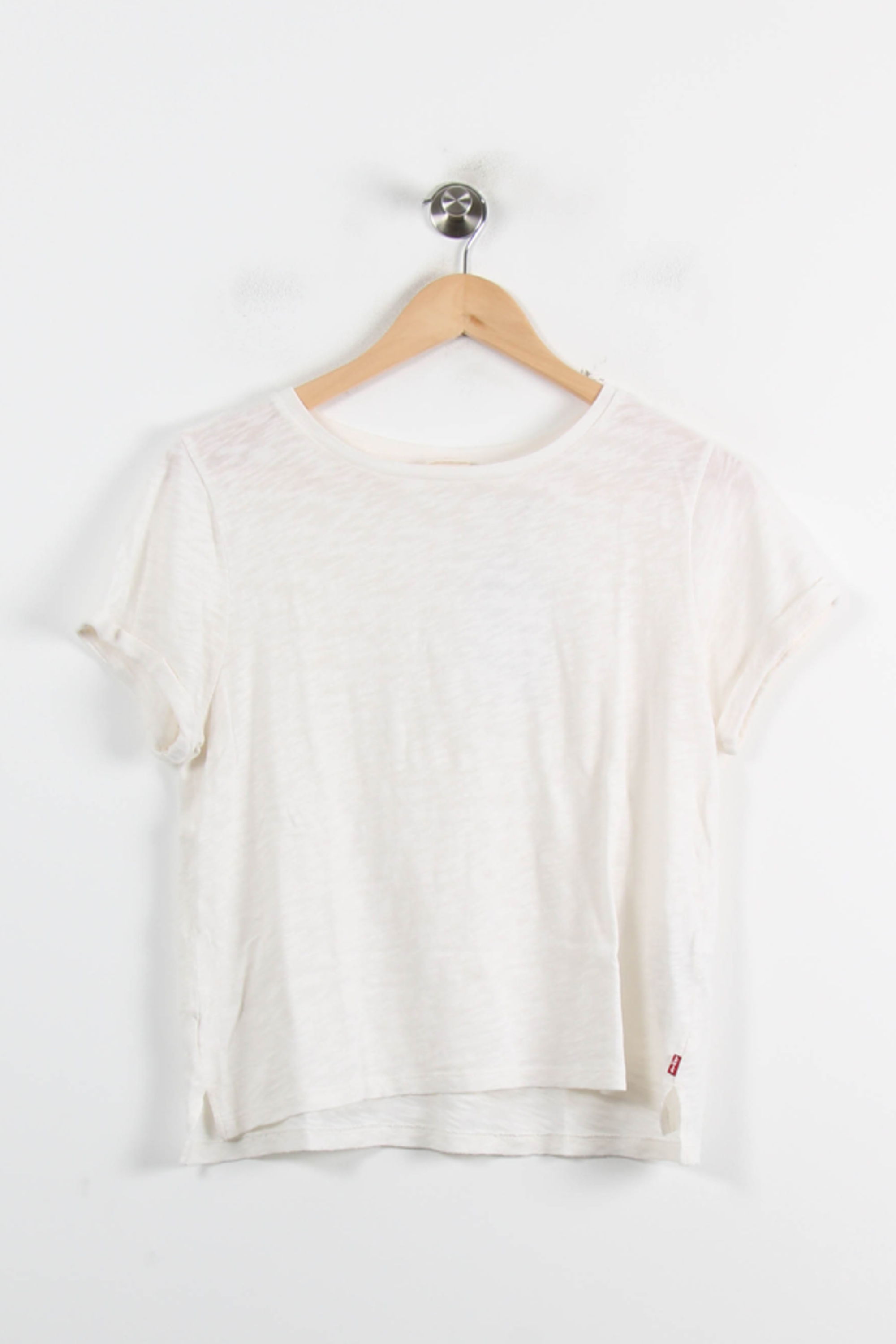 Tommy Badge T-shirt LEVI'S - Seconde main Beige