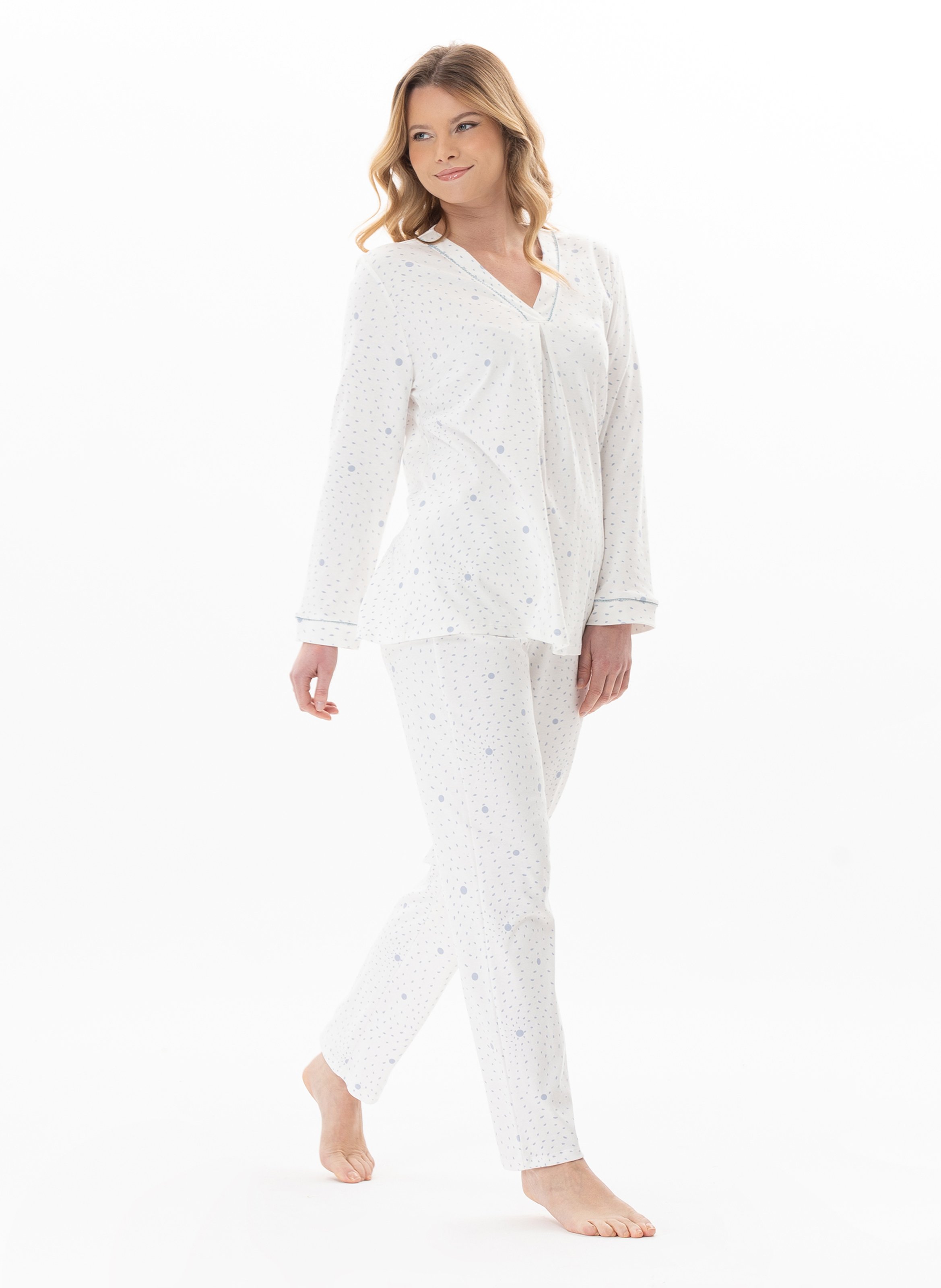 Cotton pajama top LE CHAT Multicolored