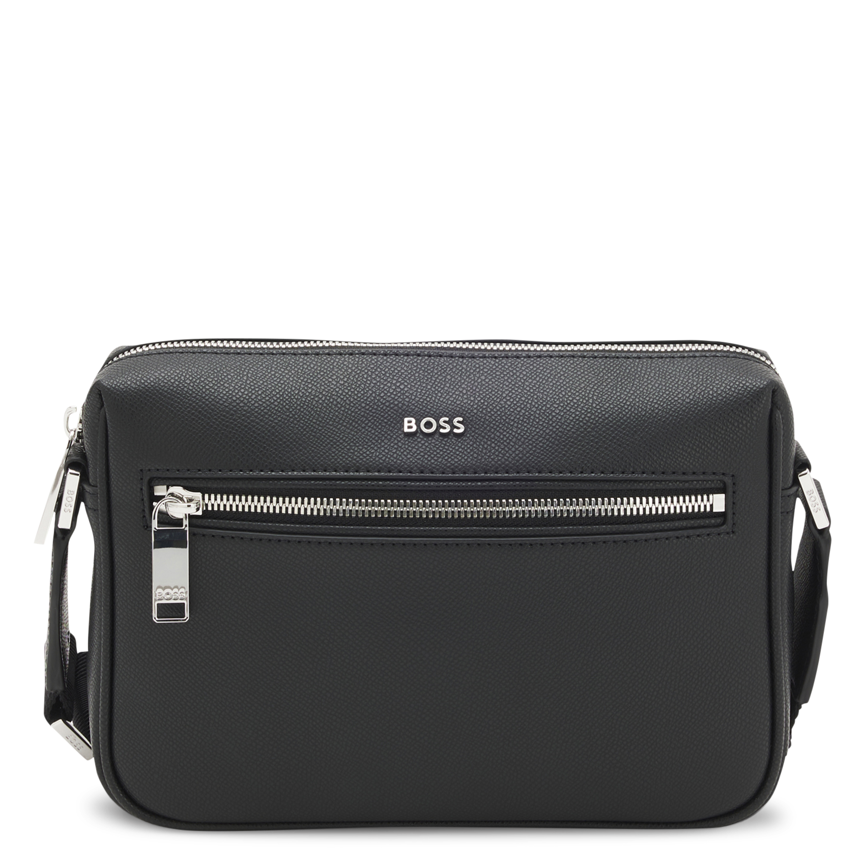 Dori leather shoulder bag BOSS Black