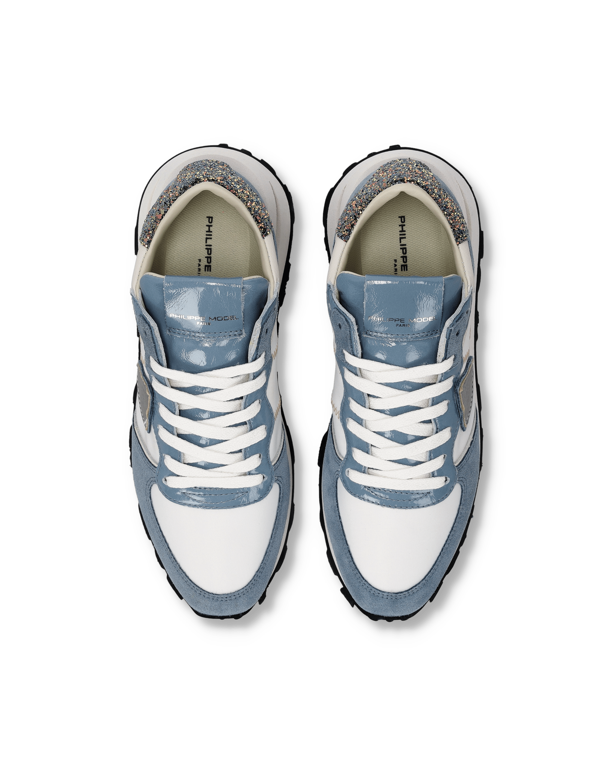 High-top running sneakers PHILIPPE MODEL Blue