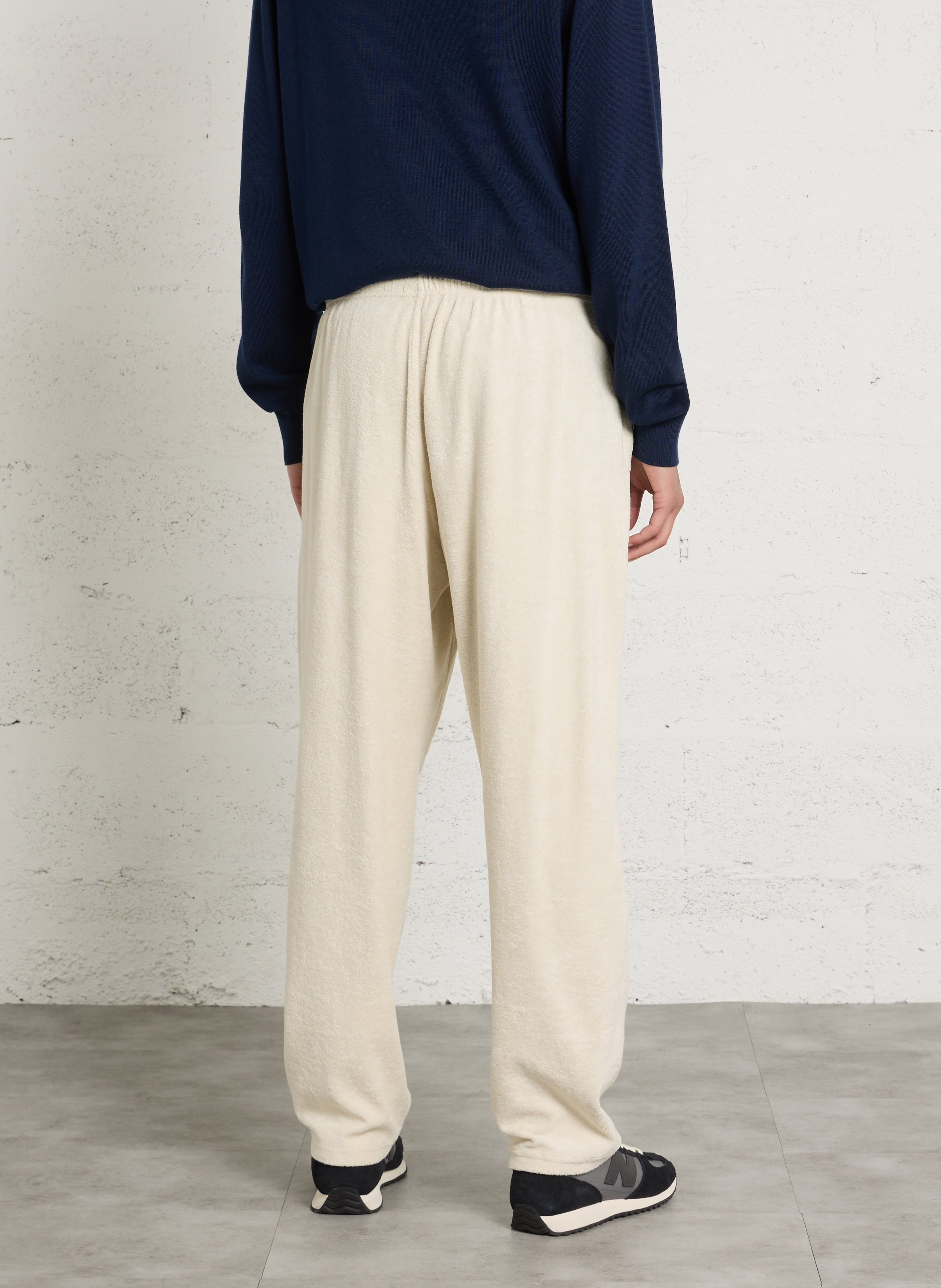 Organic cotton joggers AMERICAN VINTAGE Beige
