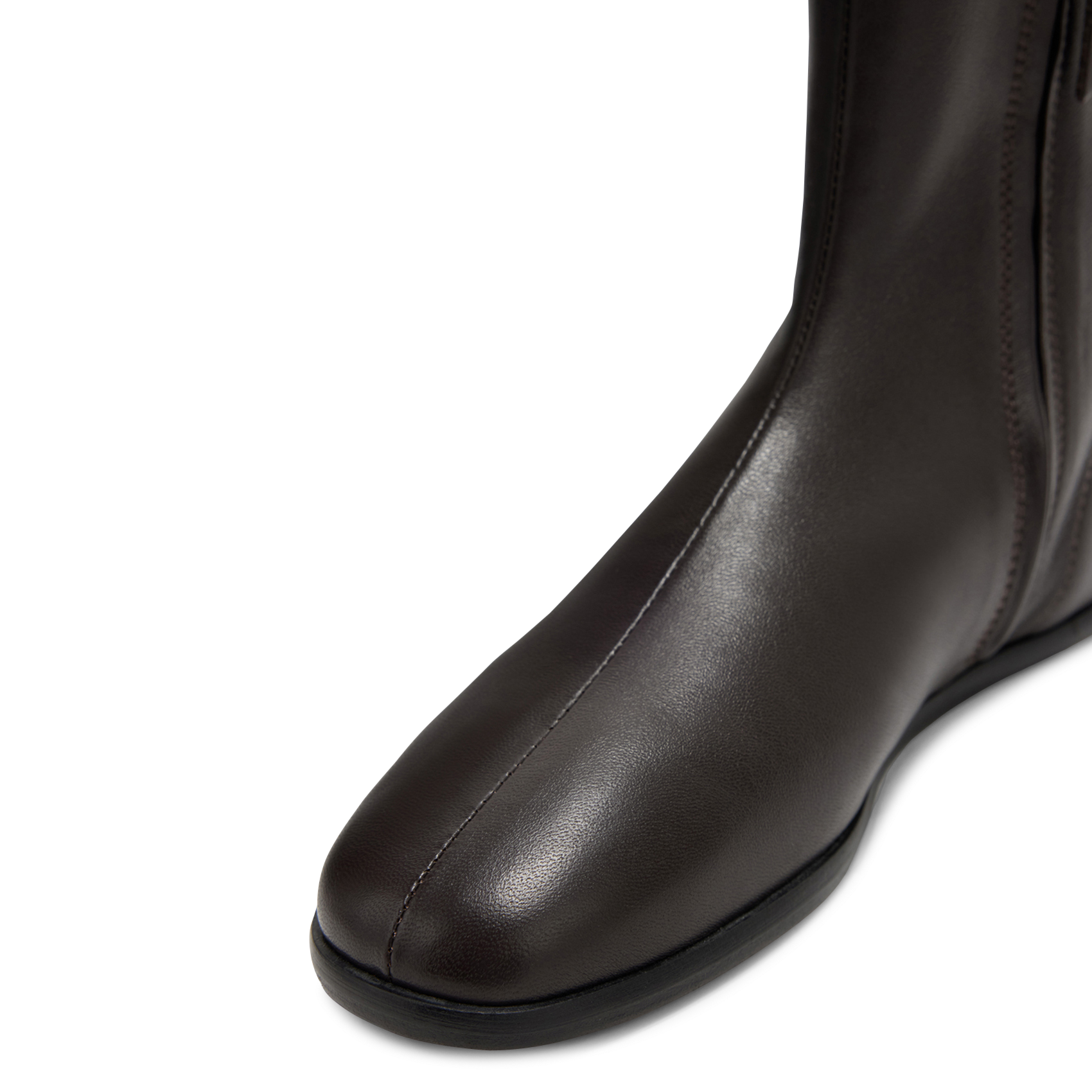 Bottes en cuir SOEUR Marron