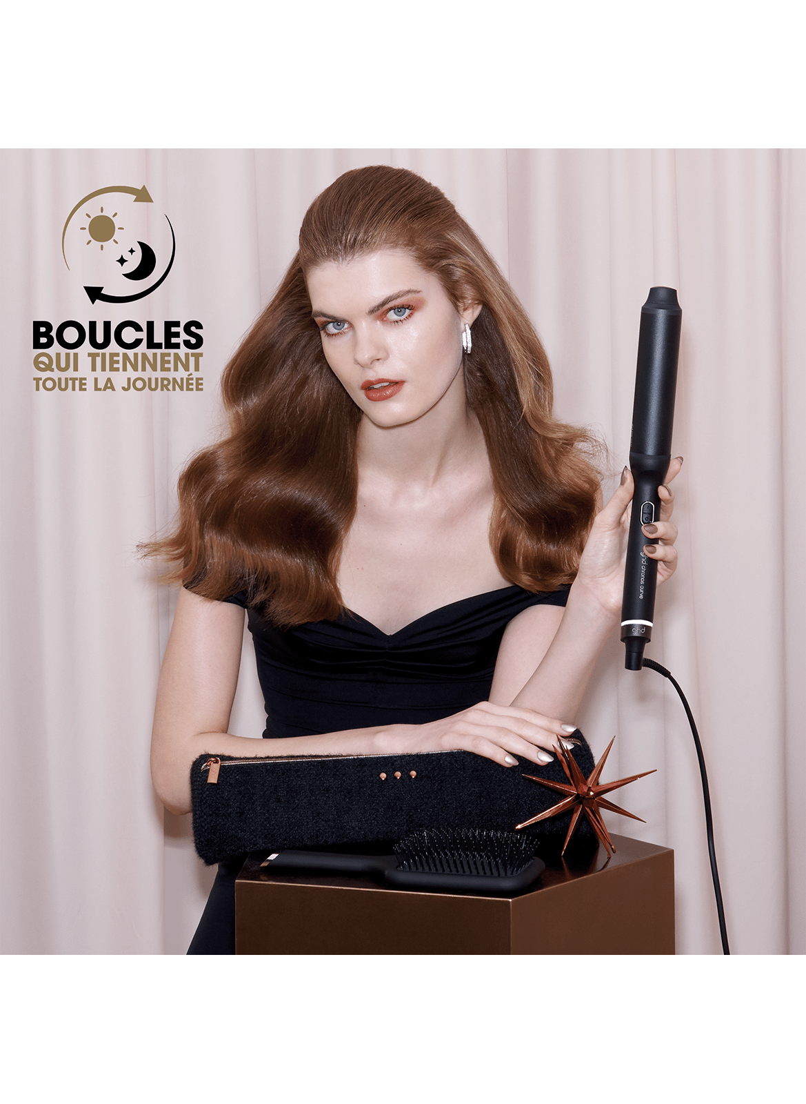 Exceptional Set Chronos Curve Max Wand Curler GHD No color