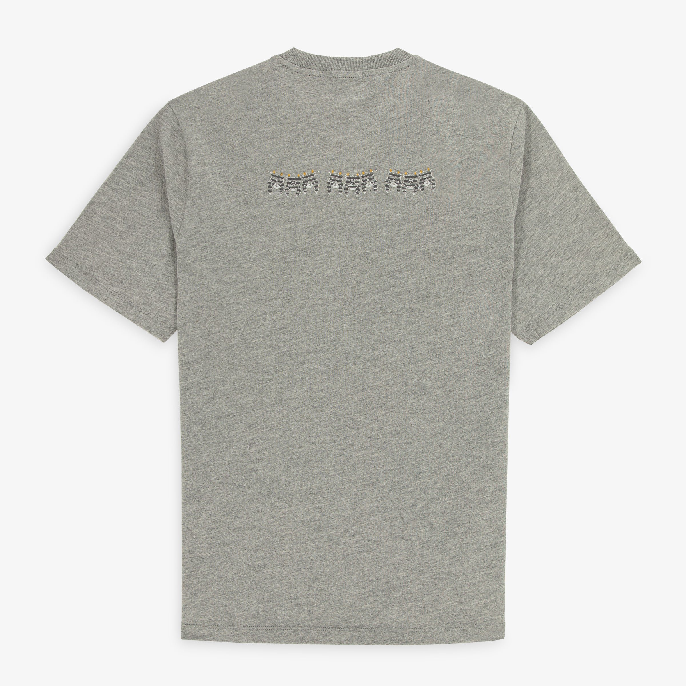 Short-sleeved cotton T-shirt SERGE BLANCO Grey
