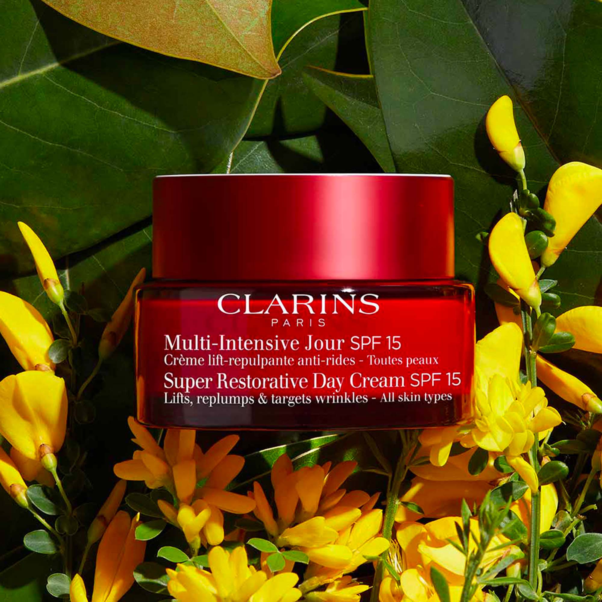 Multi-Intensive Day Cream SPF 15 - Lifts, replumps and targets wrinkles - All skin types CLARINS No color