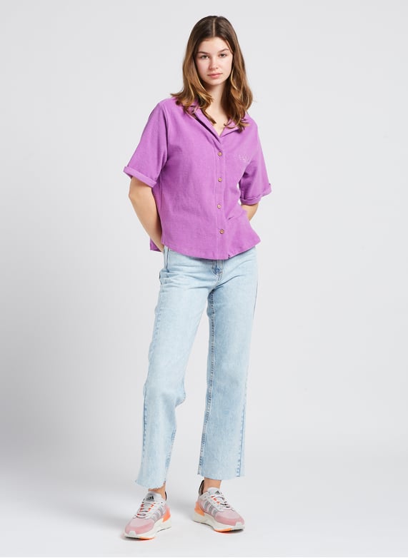 Baskets basses en toile  - Look 1