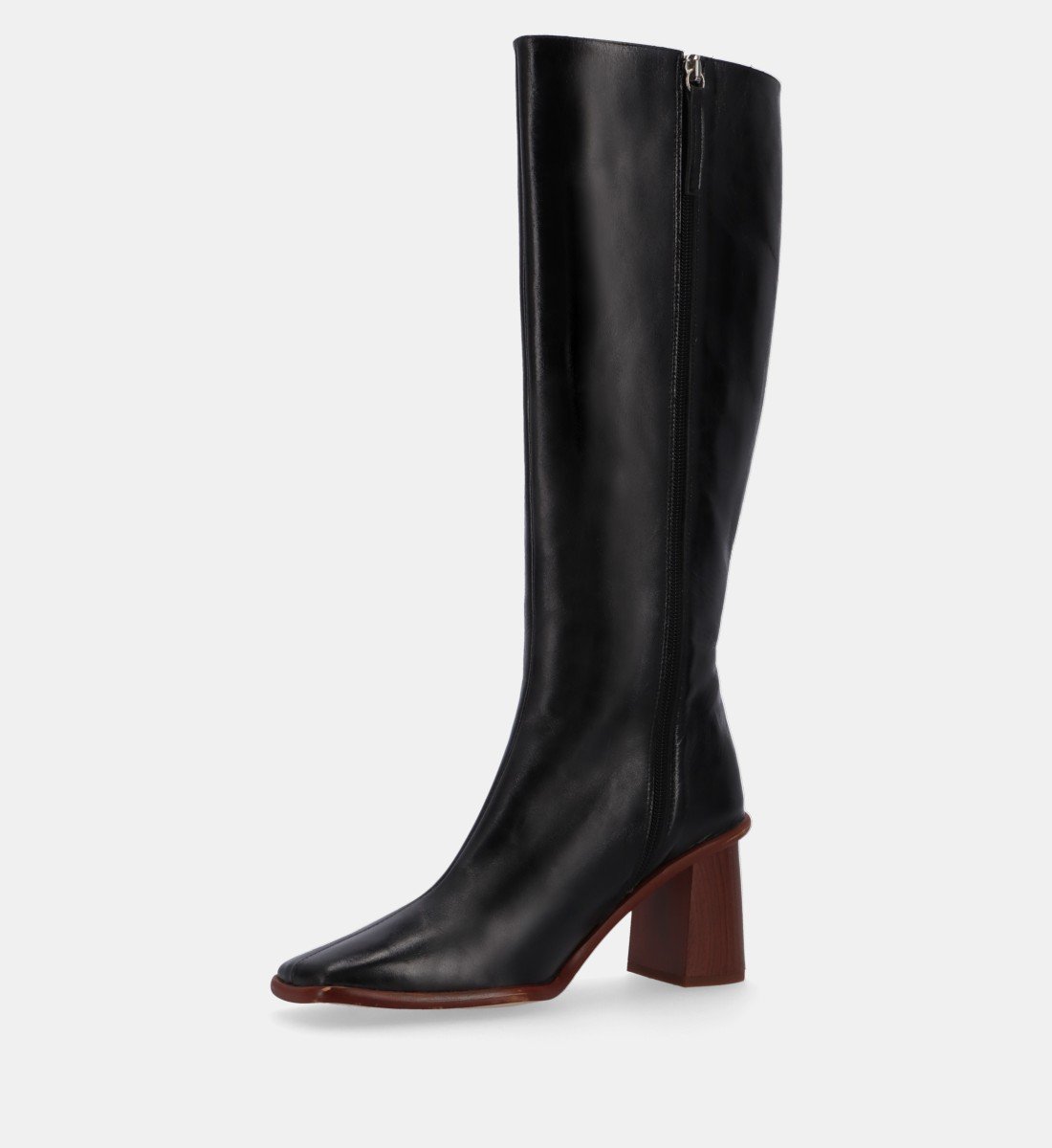 Leather boots ALOHAS Black