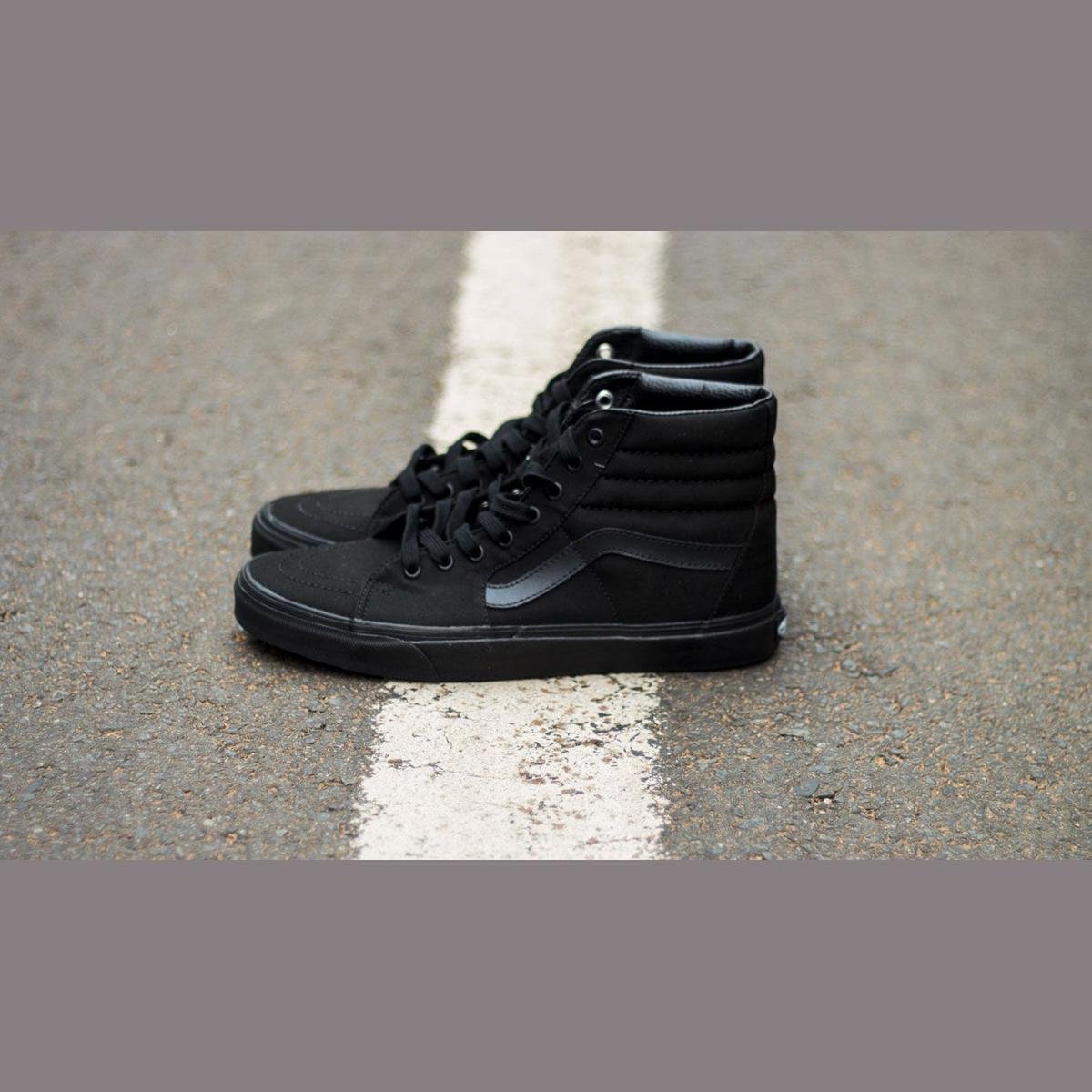 High-top sneakers VANS Black