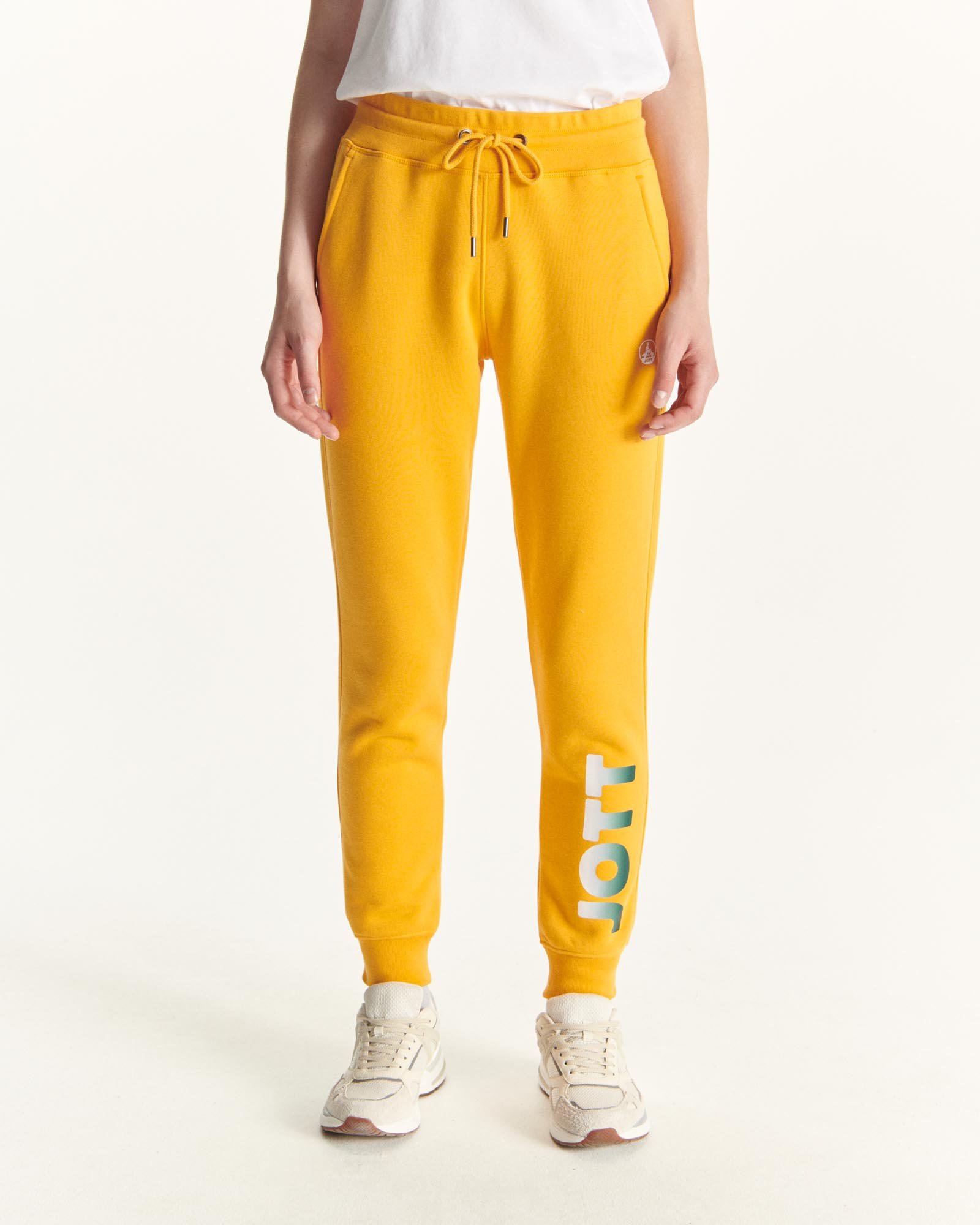 Organic cotton Valparaiso jogging pants JOTT Orange