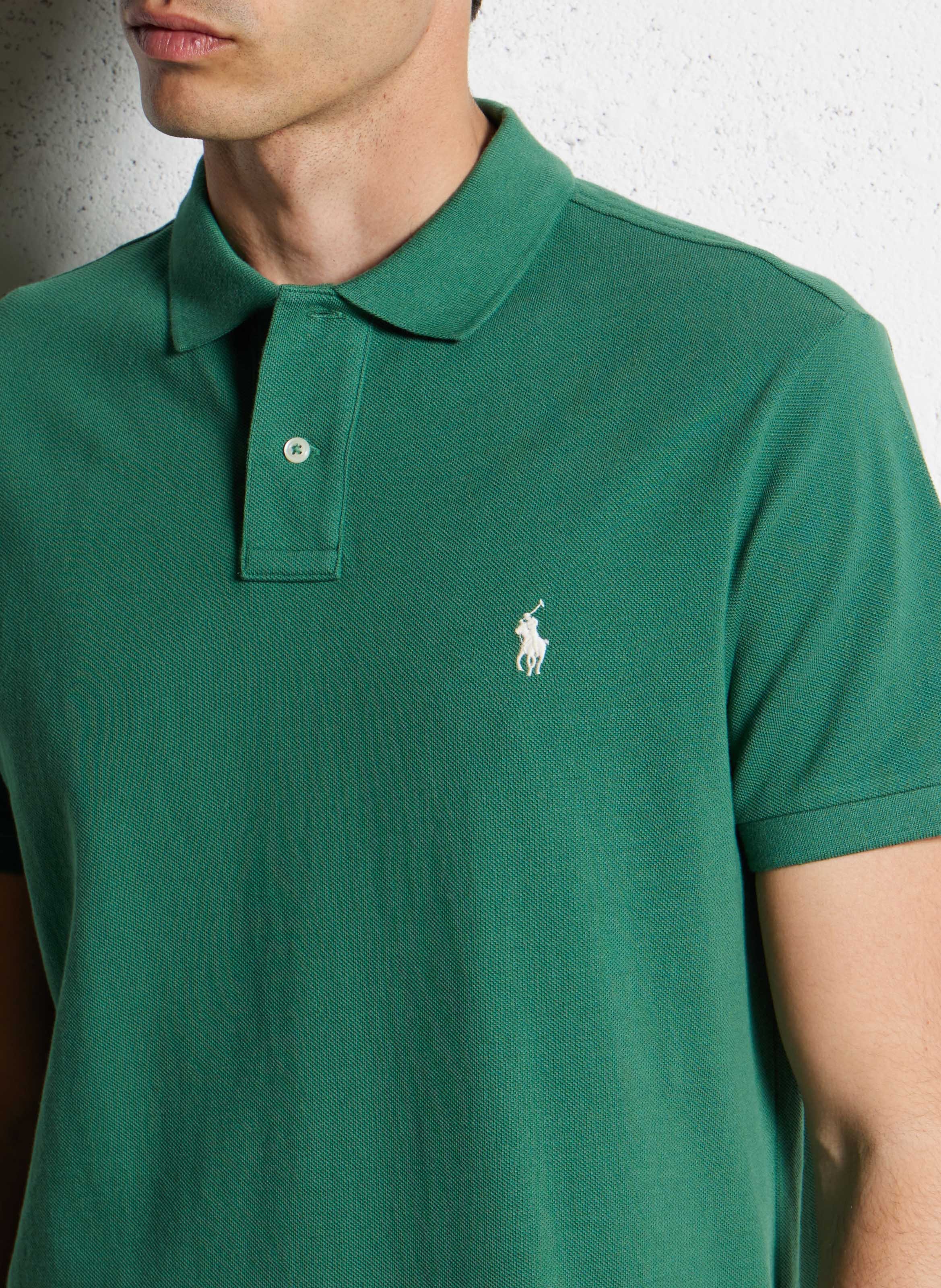 Slim-fit polo van piquékatoen POLO RALPH LAUREN Groen