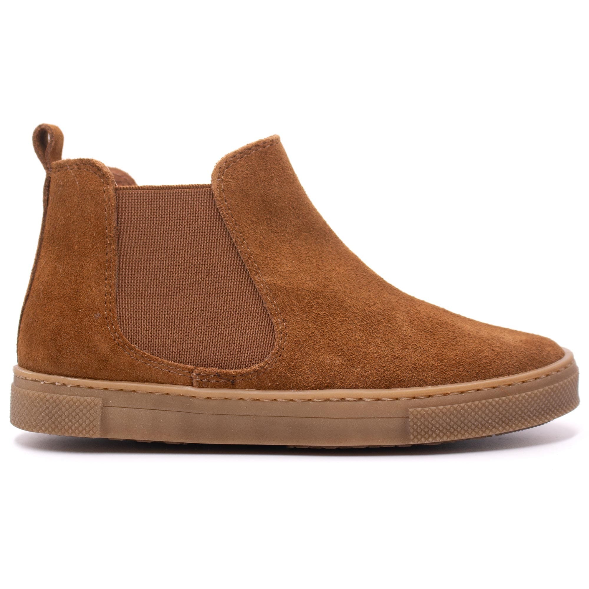 Boots enfant en daim Boni & Sidonie Beige