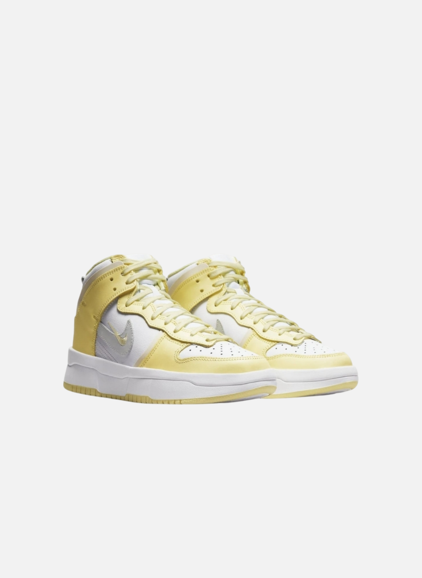 Baskets dunk high NIKE Jaune