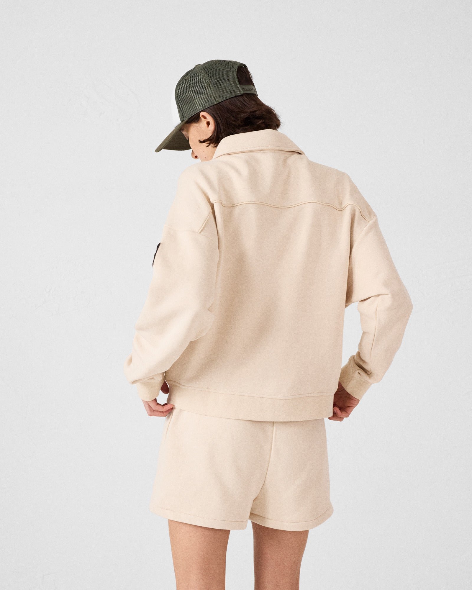 Shirt collar jacket Anneso JOTT White