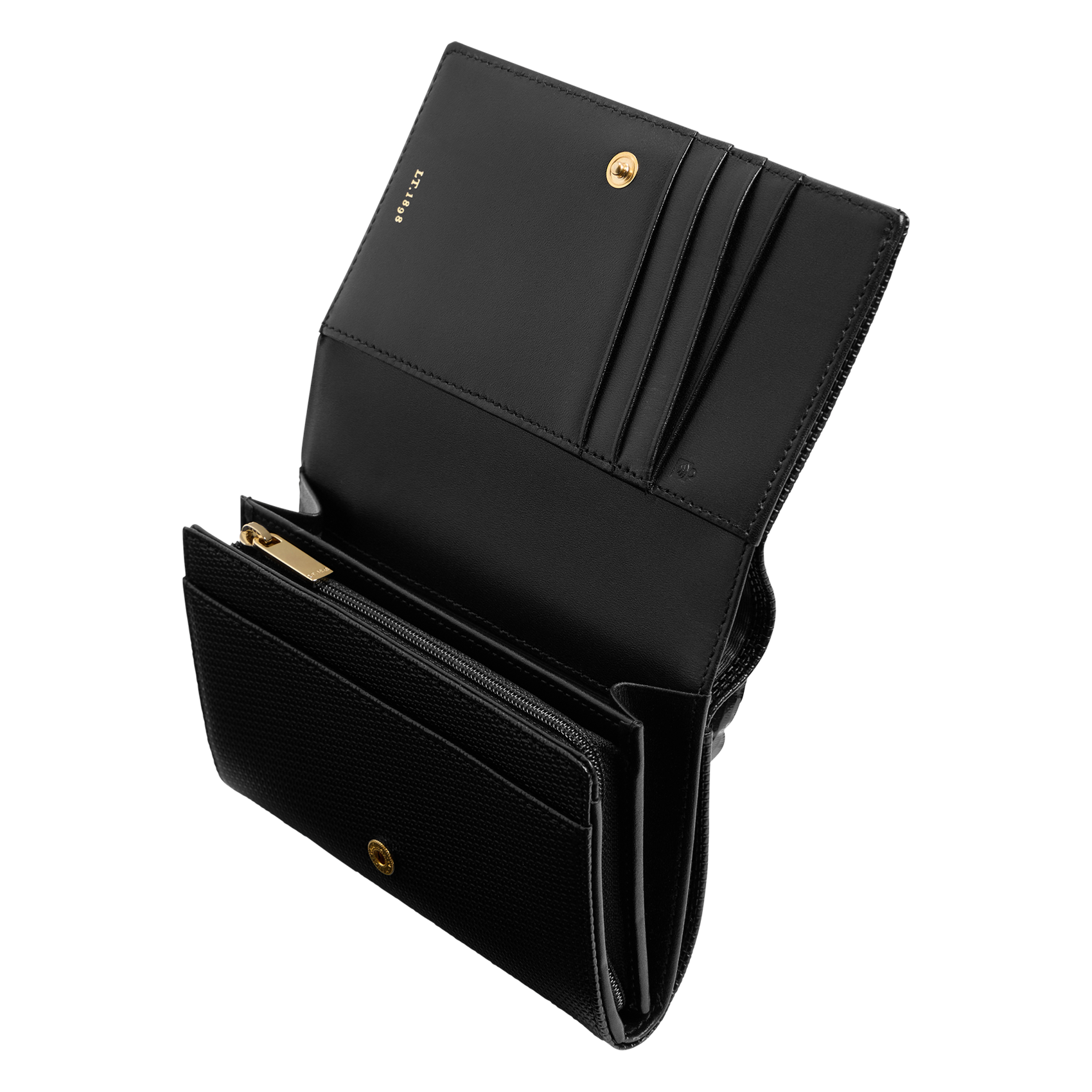 Portefeuille en cuir LE TANNEUR Noir