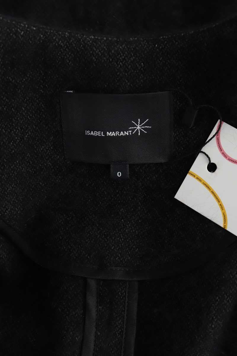 Voile and crochet dress ISABEL MARANT - Seconde Main Black