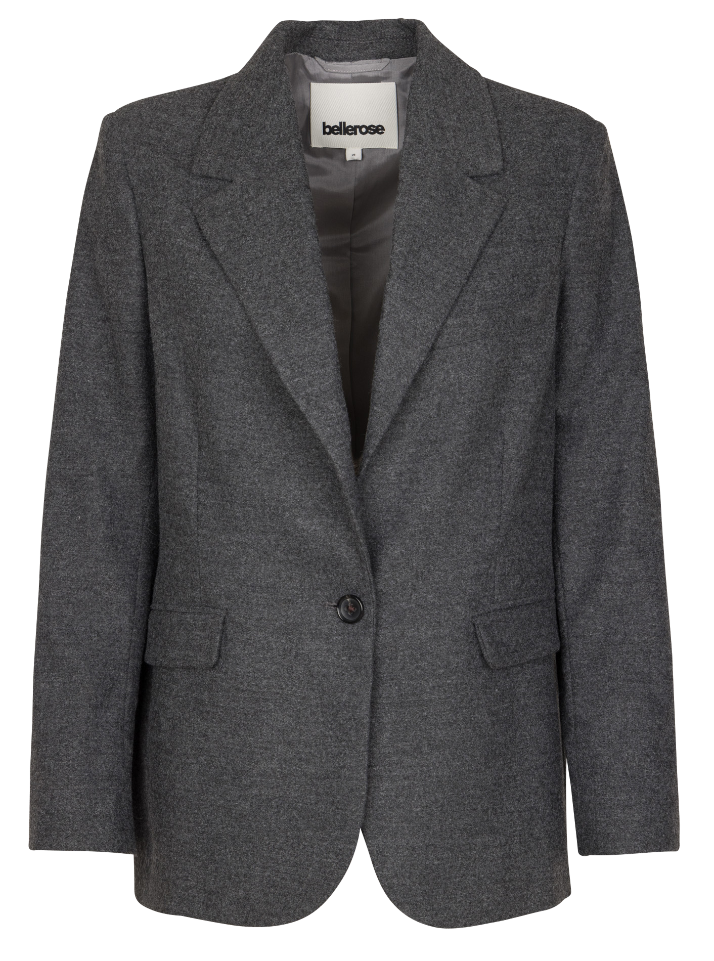 Straight suit jacket BELLEROSE Grey